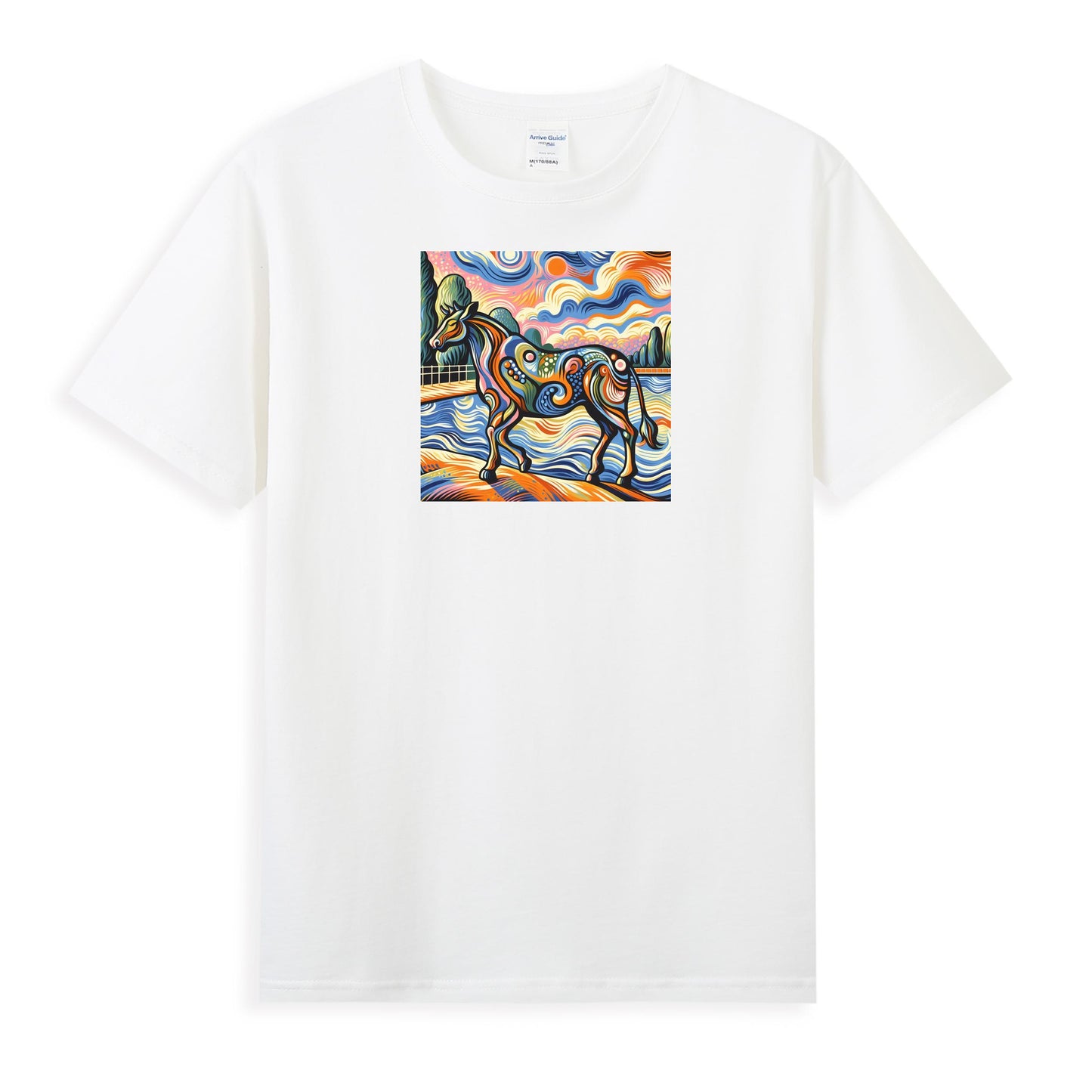 Abstract Equine Beauty Women's Cotton Tee