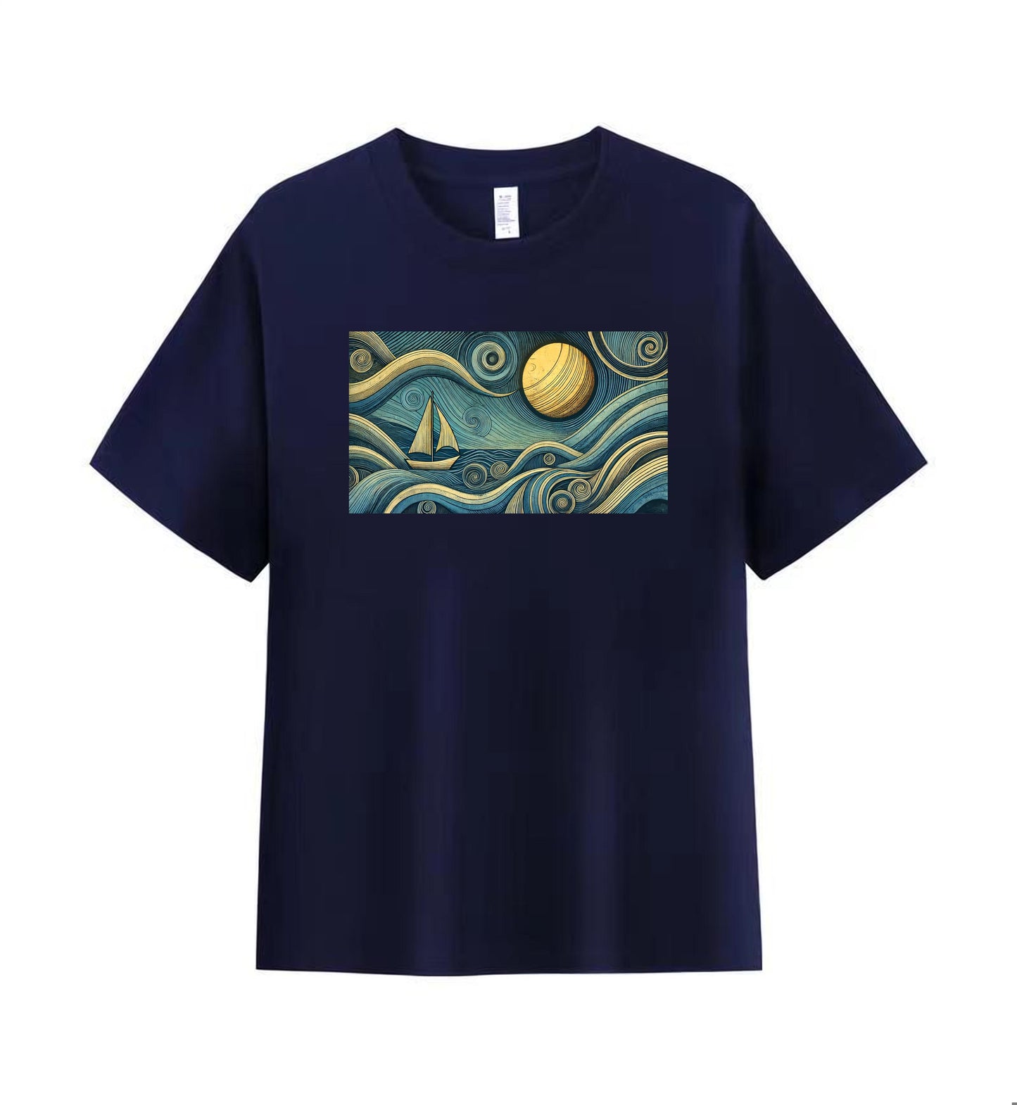 Nautical Art Men's Graphic T-Shirt