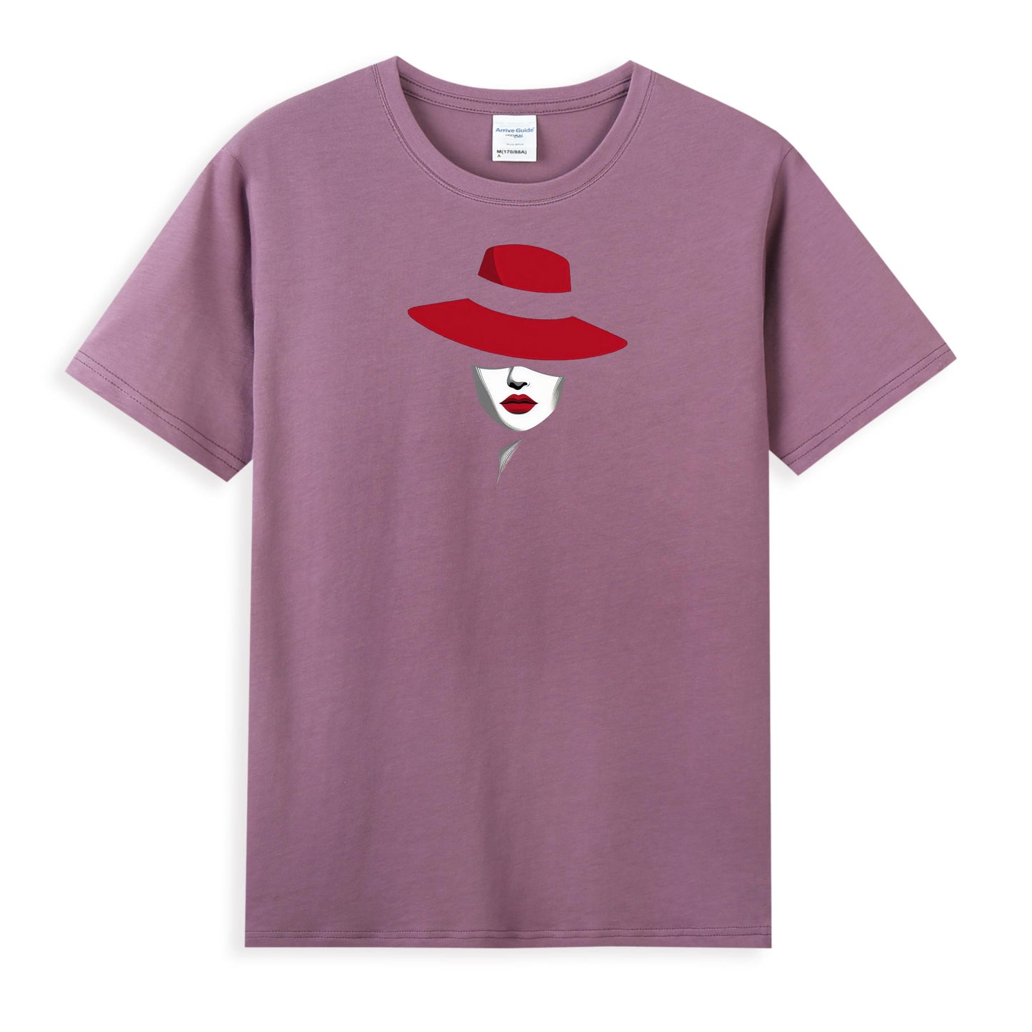 Chic Red Hat Women's Fashion Tee