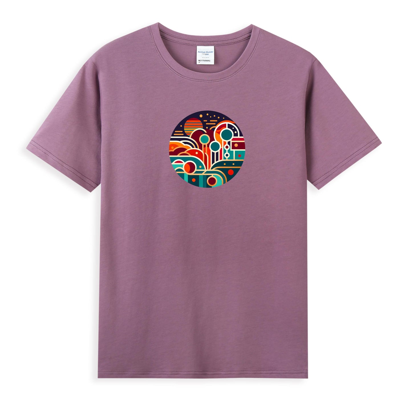 Women’s Artistic Expression Circle Tee in Cotton