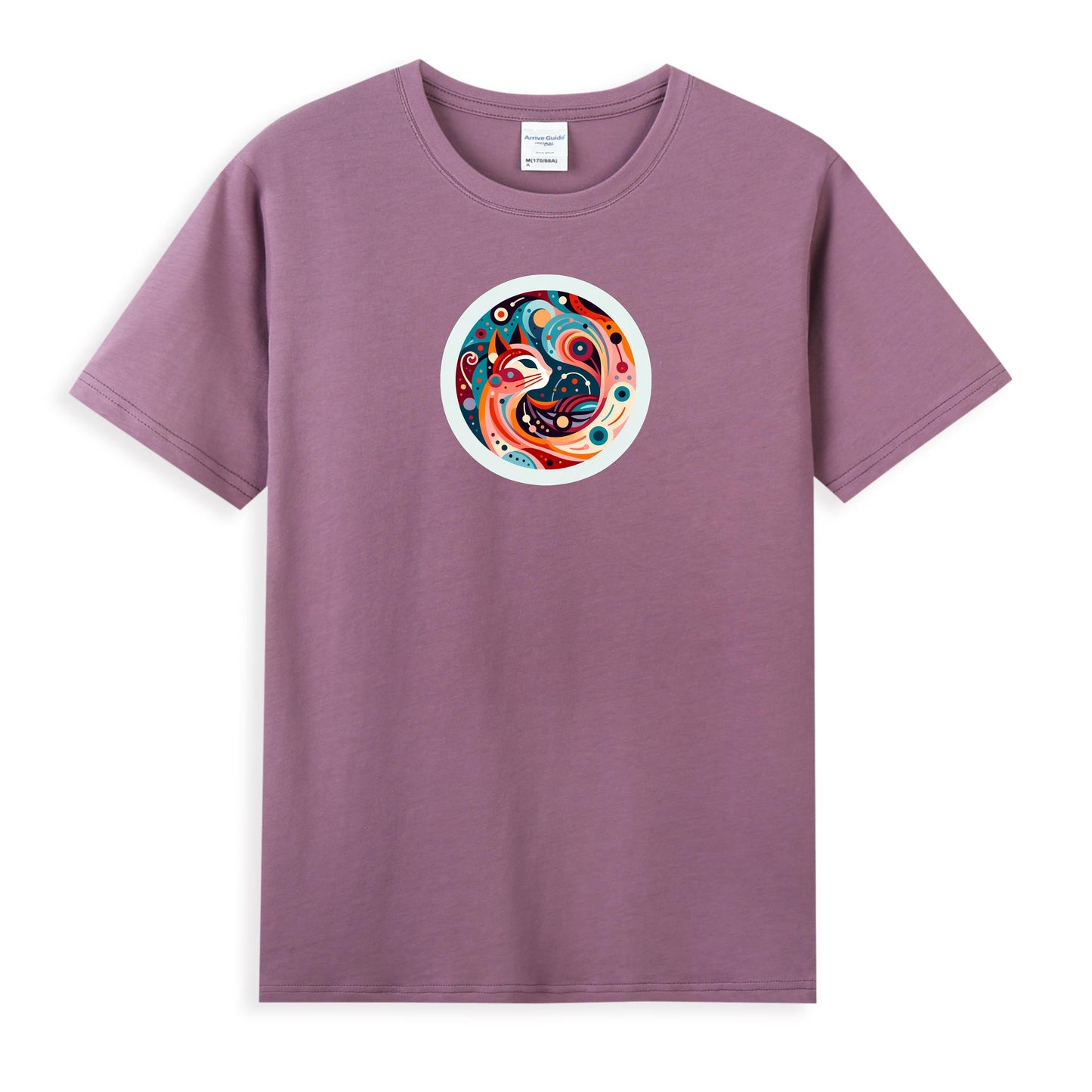 Artistic Cat Vortex Tee