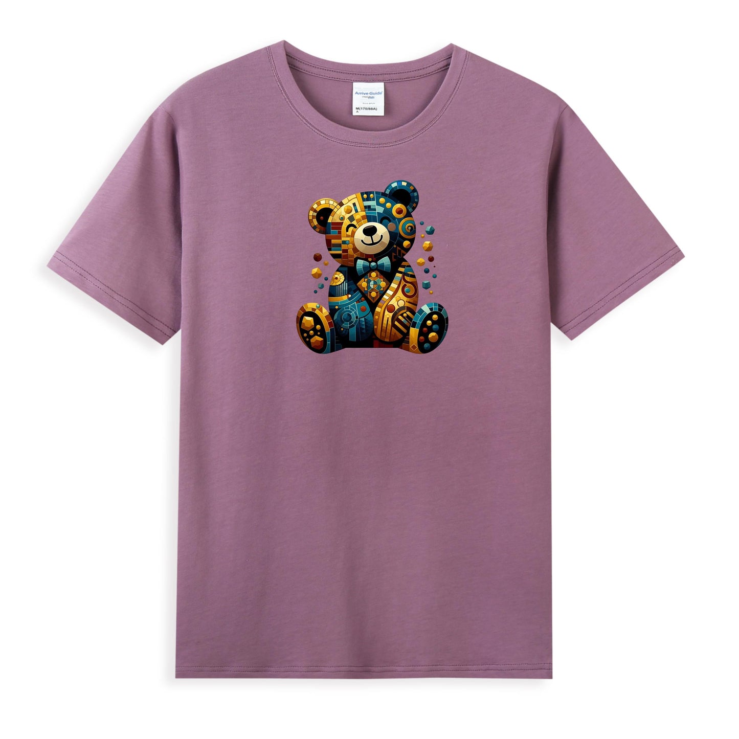 Geometric Bear Women’s T-Shirt in Premium Cotton