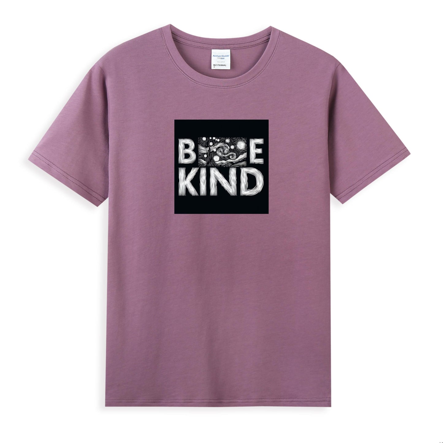 Be Kind Inspirational Women’s Tee - Modern Art Design