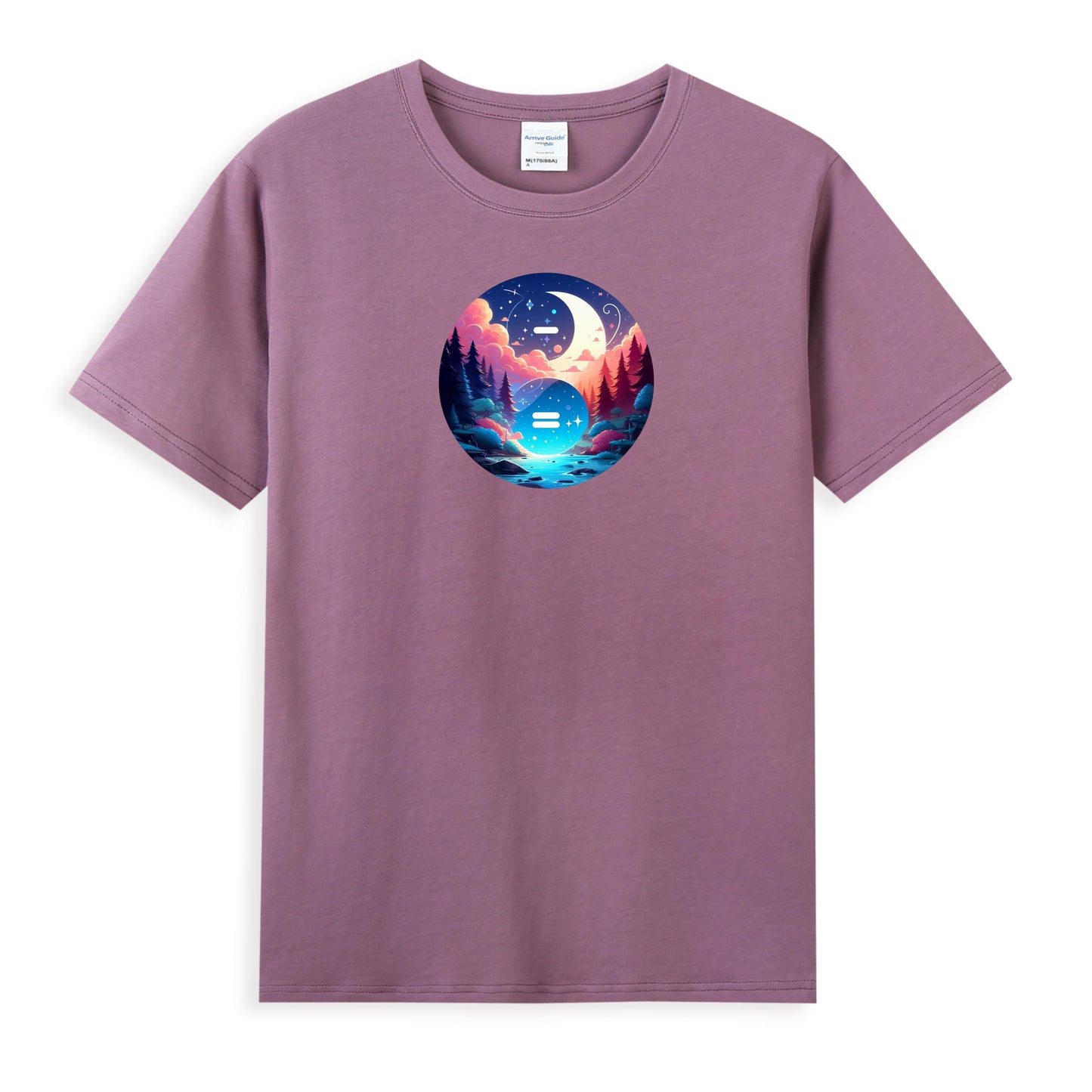 Cosmic Forest Night 100% Premium Cotton Women’s Tee