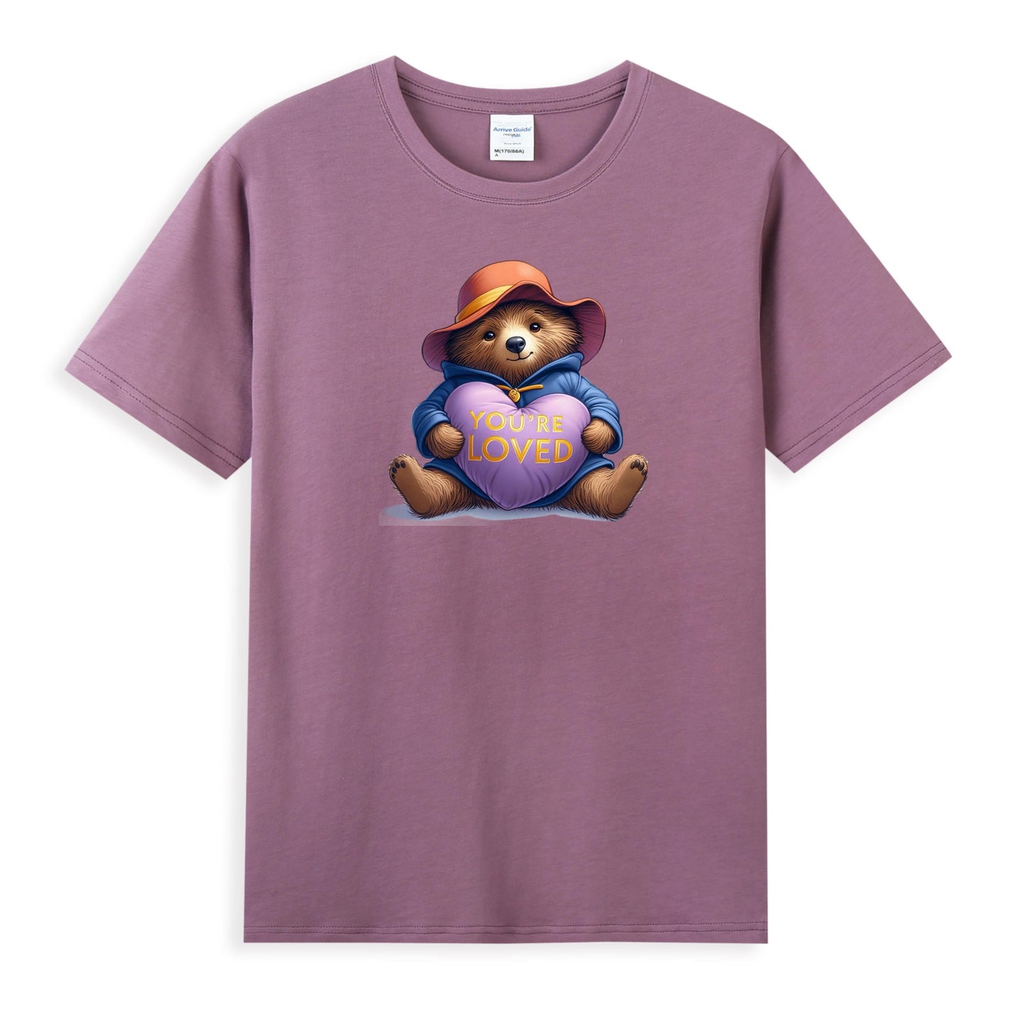 You're Loved Teddy Bear Premium Cotton Tee