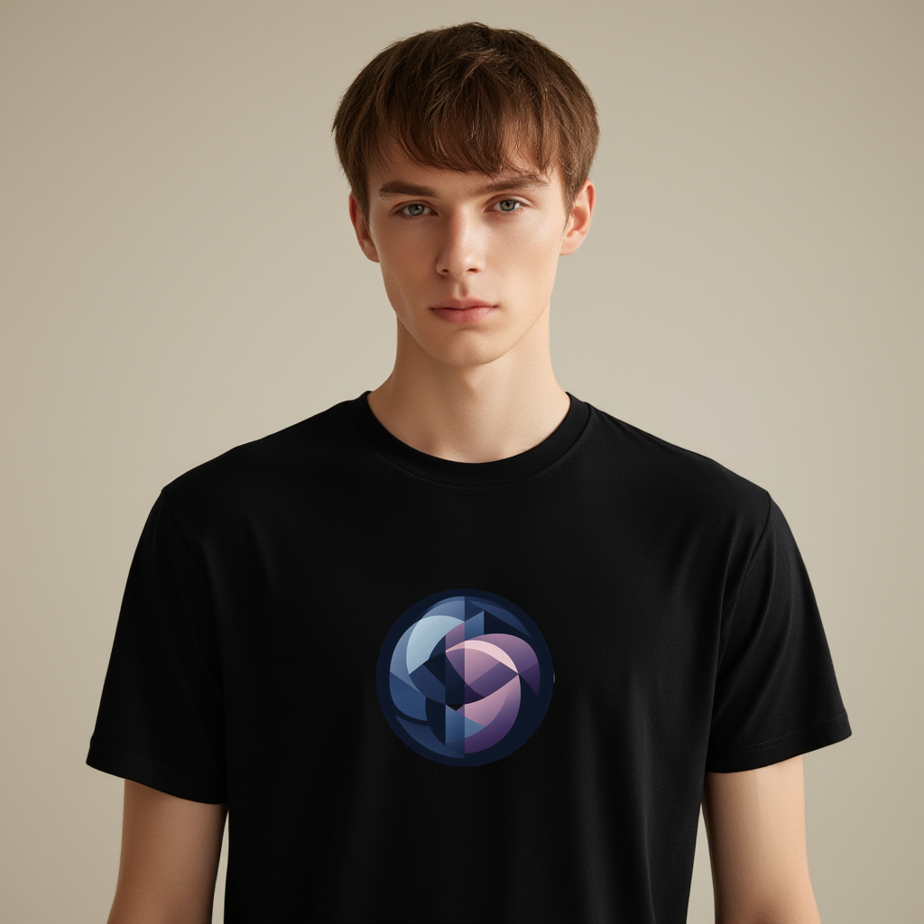 Abstract Sphere Fusion Men's T-shirt