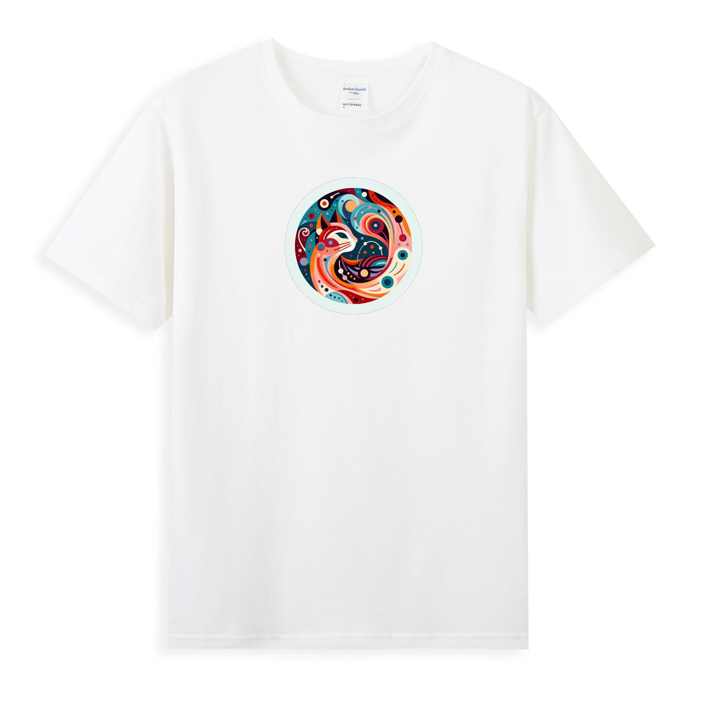 Artistic Cat Vortex Tee