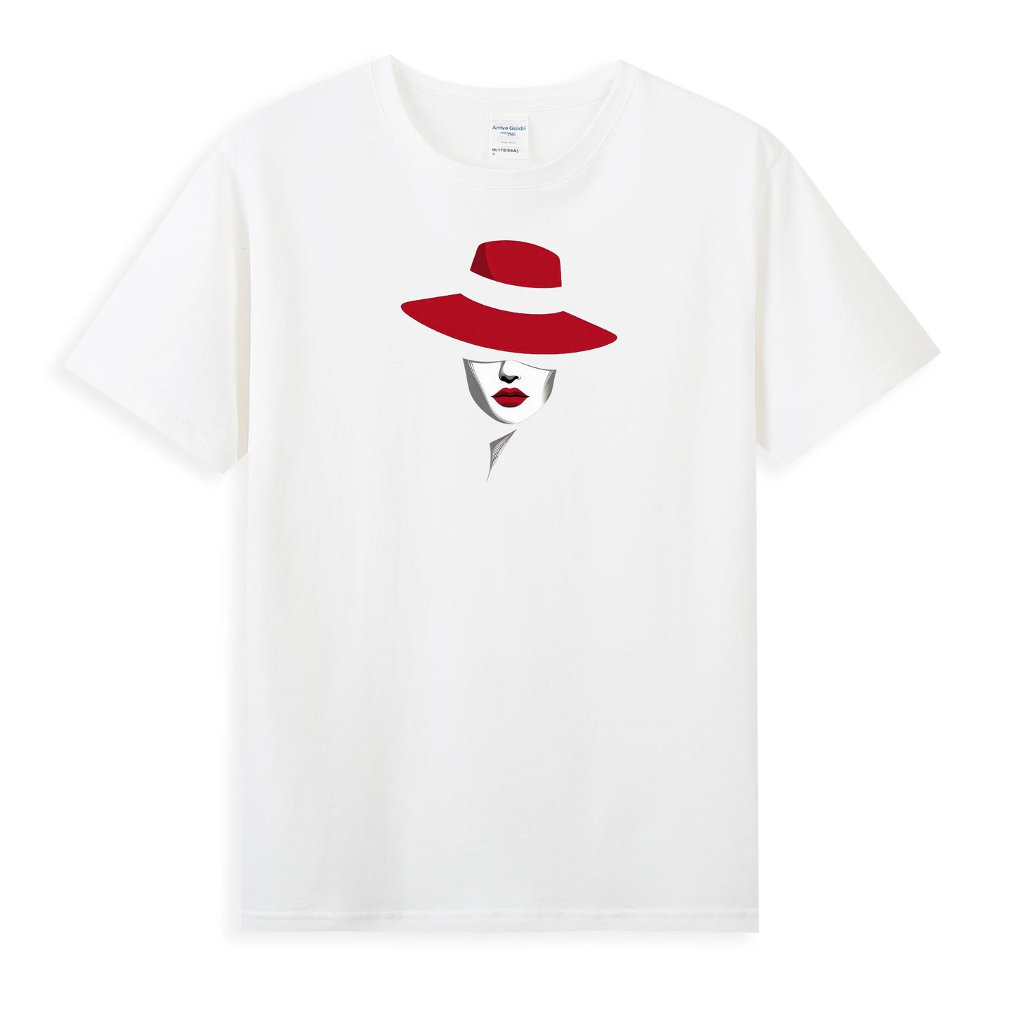 Chic Red Hat Women's Fashion Tee