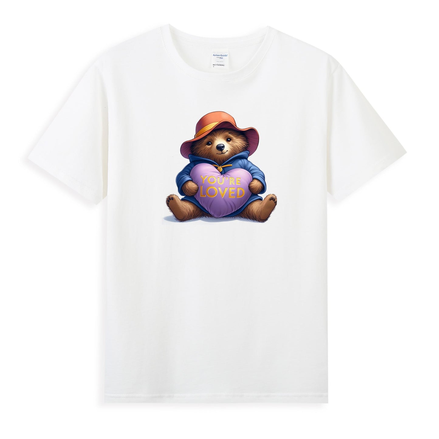 You're Loved Teddy Bear Premium Cotton Tee