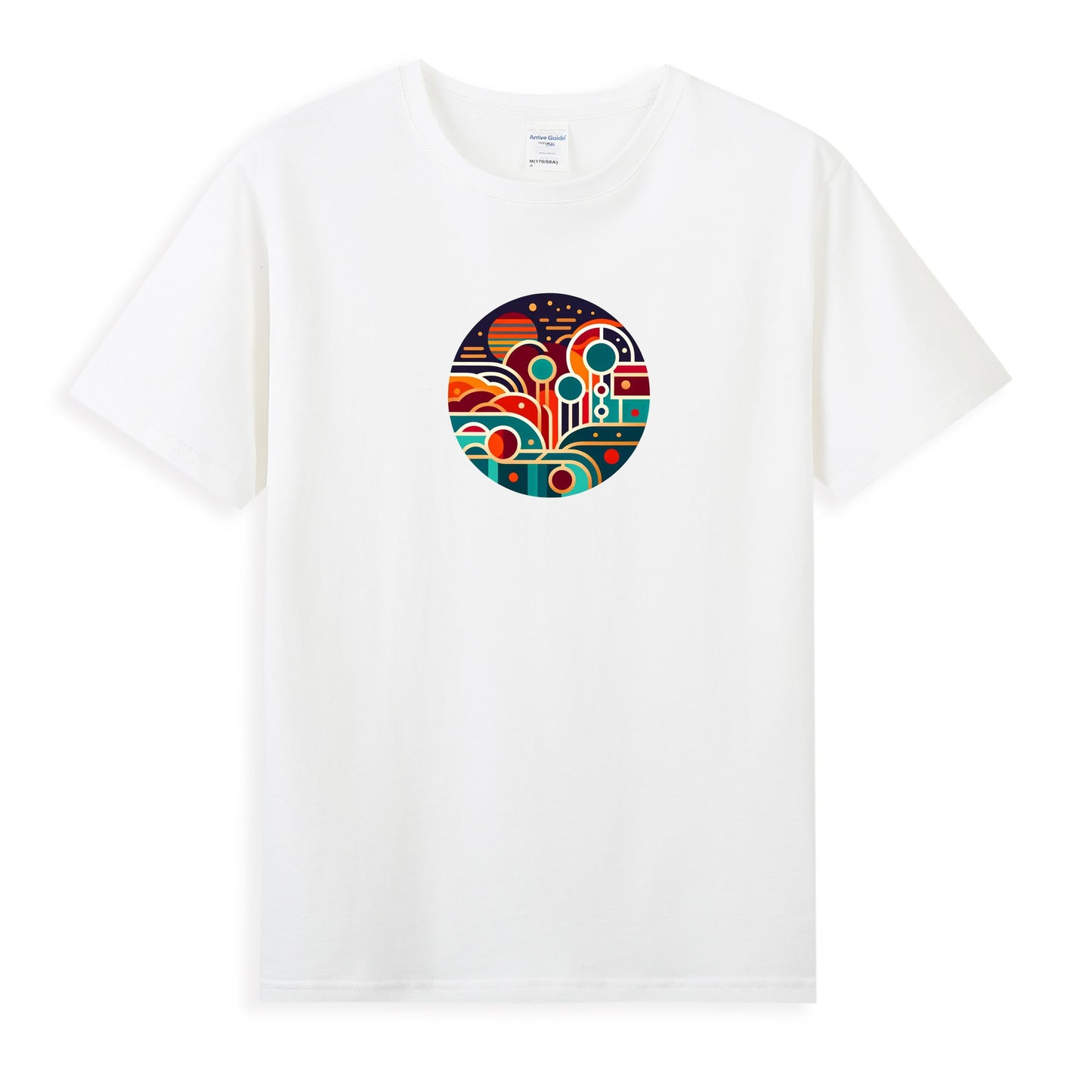 Women’s Artistic Expression Circle Tee in Cotton