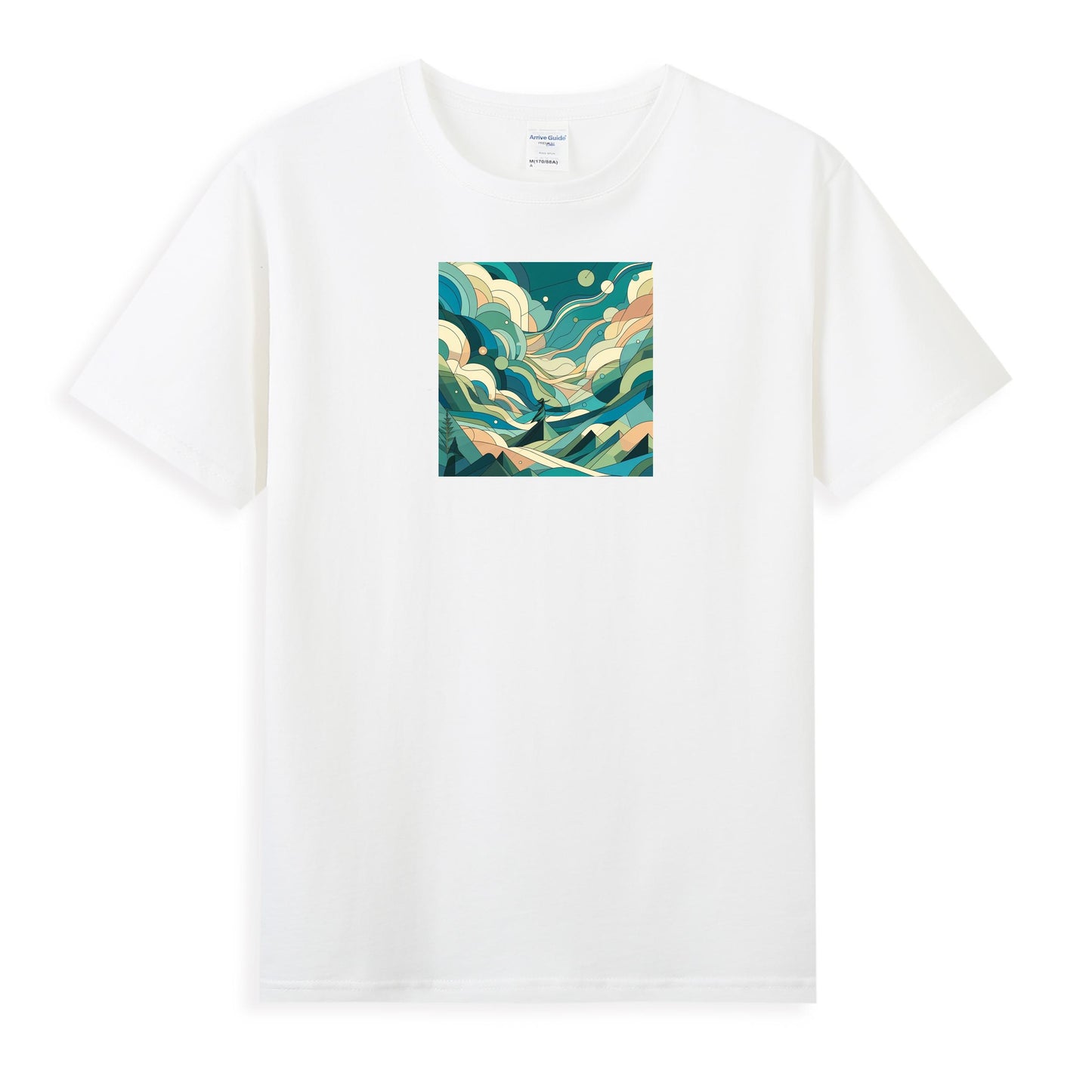 Modern Mountain Art Women’s Cotton T-shirt