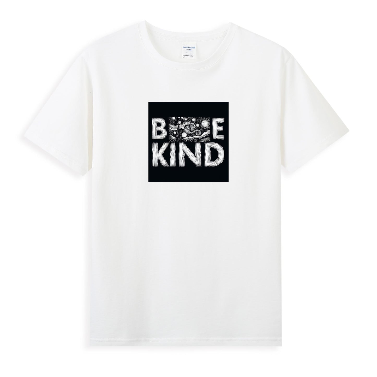 Be Kind Inspirational Women’s Tee - Modern Art Design