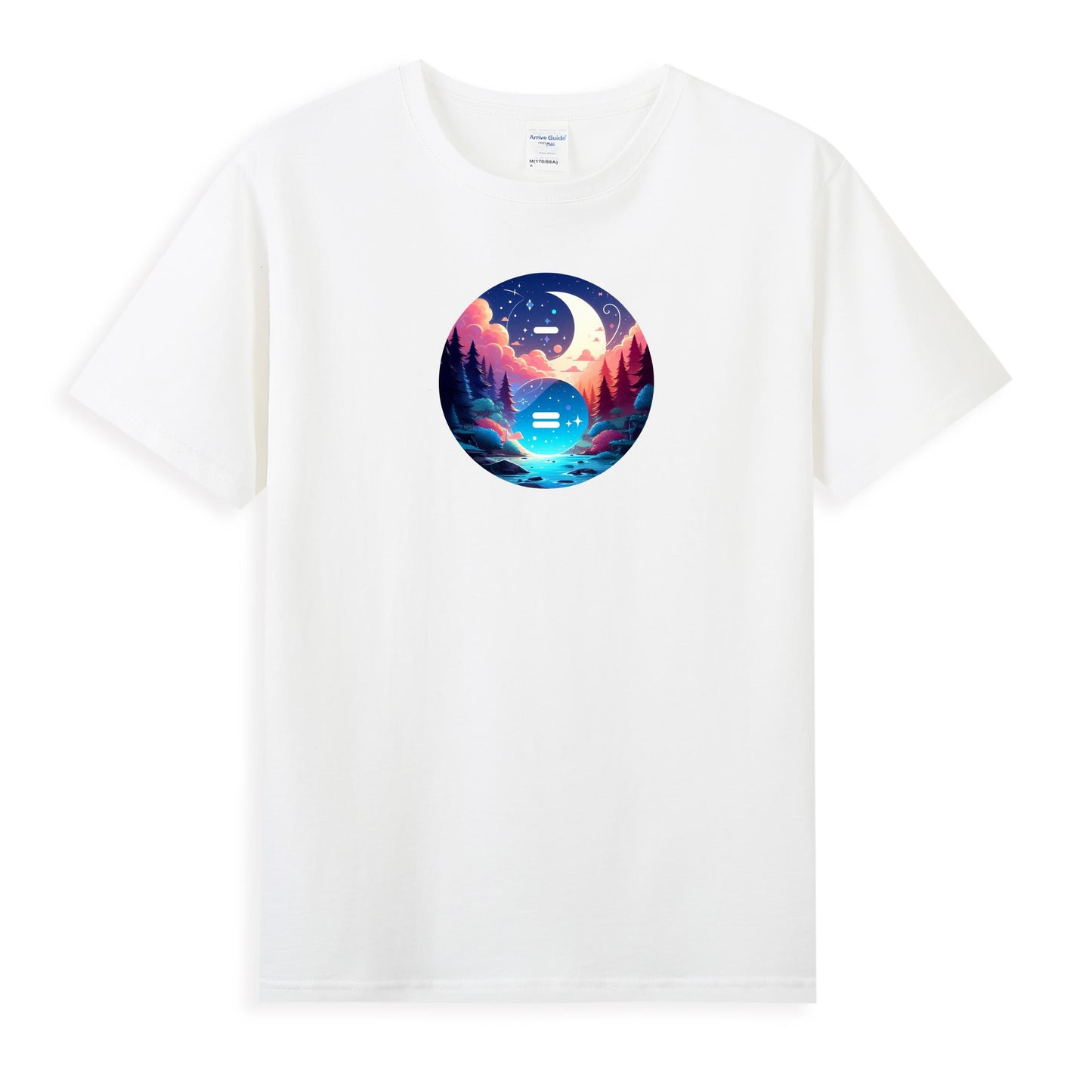 Cosmic Forest Night 100% Premium Cotton Women’s Tee