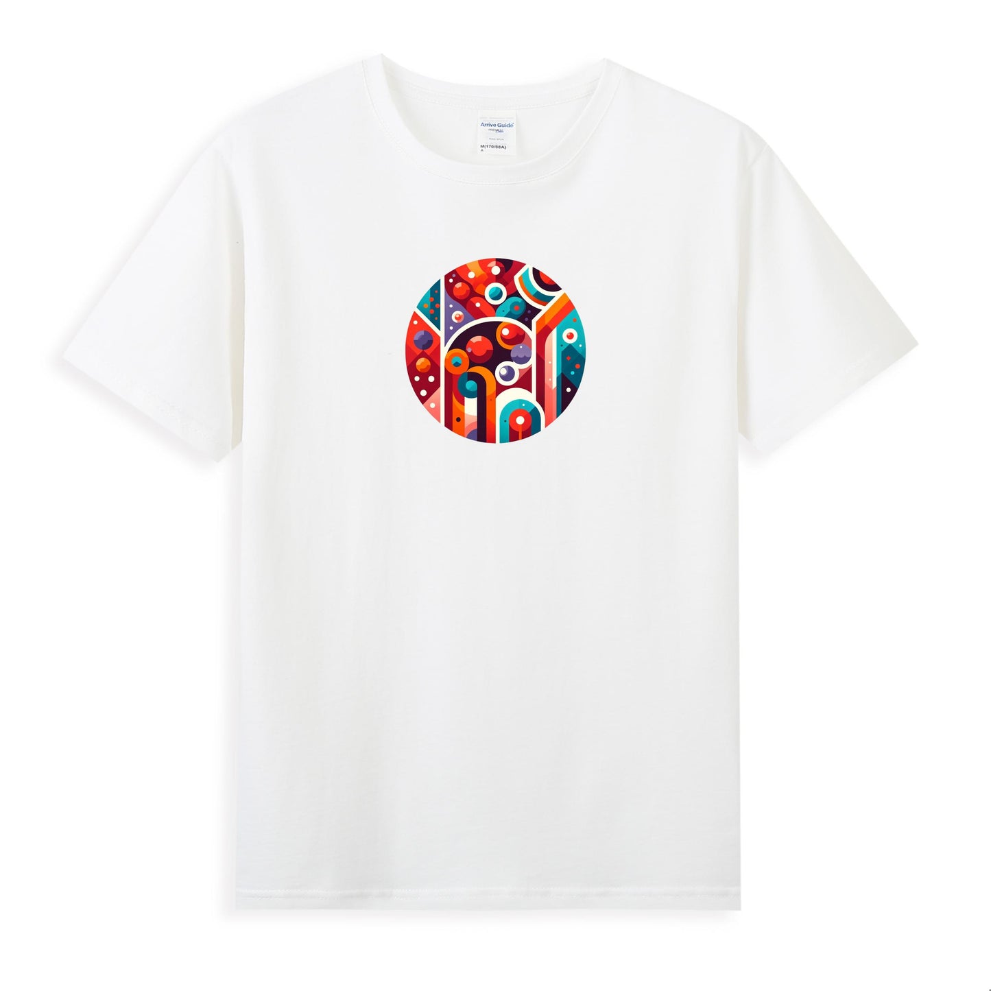 Abstract Circle Art Women’s 100% Premium Cotton T-Shirt