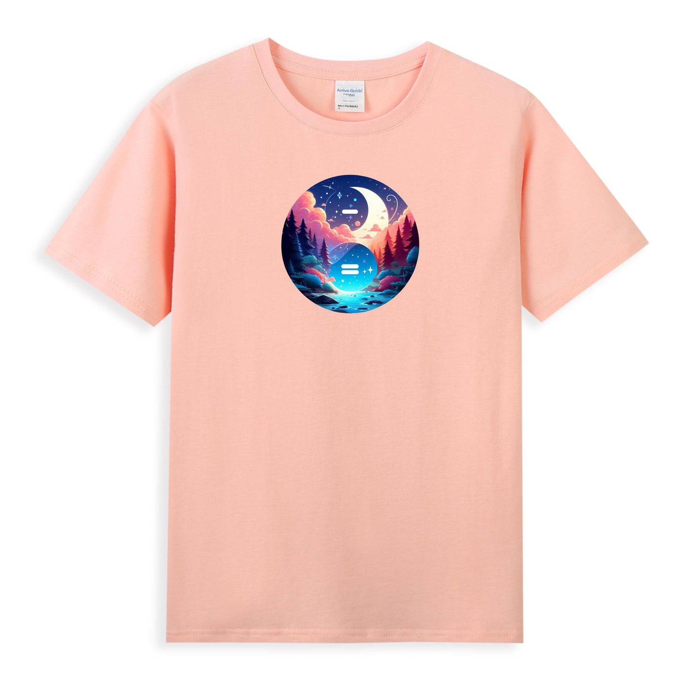 Cosmic Forest Night 100% Premium Cotton Women’s Tee