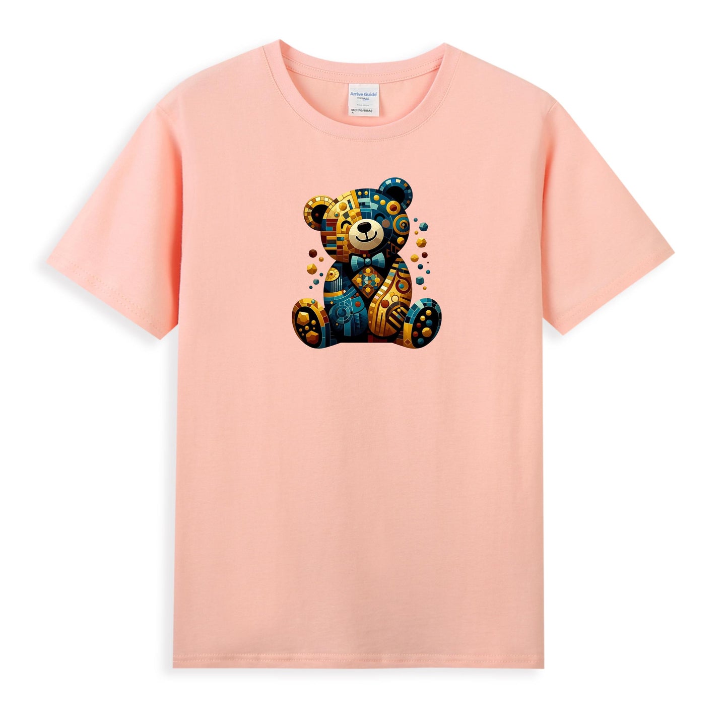 Geometric Bear Women’s T-Shirt in Premium Cotton