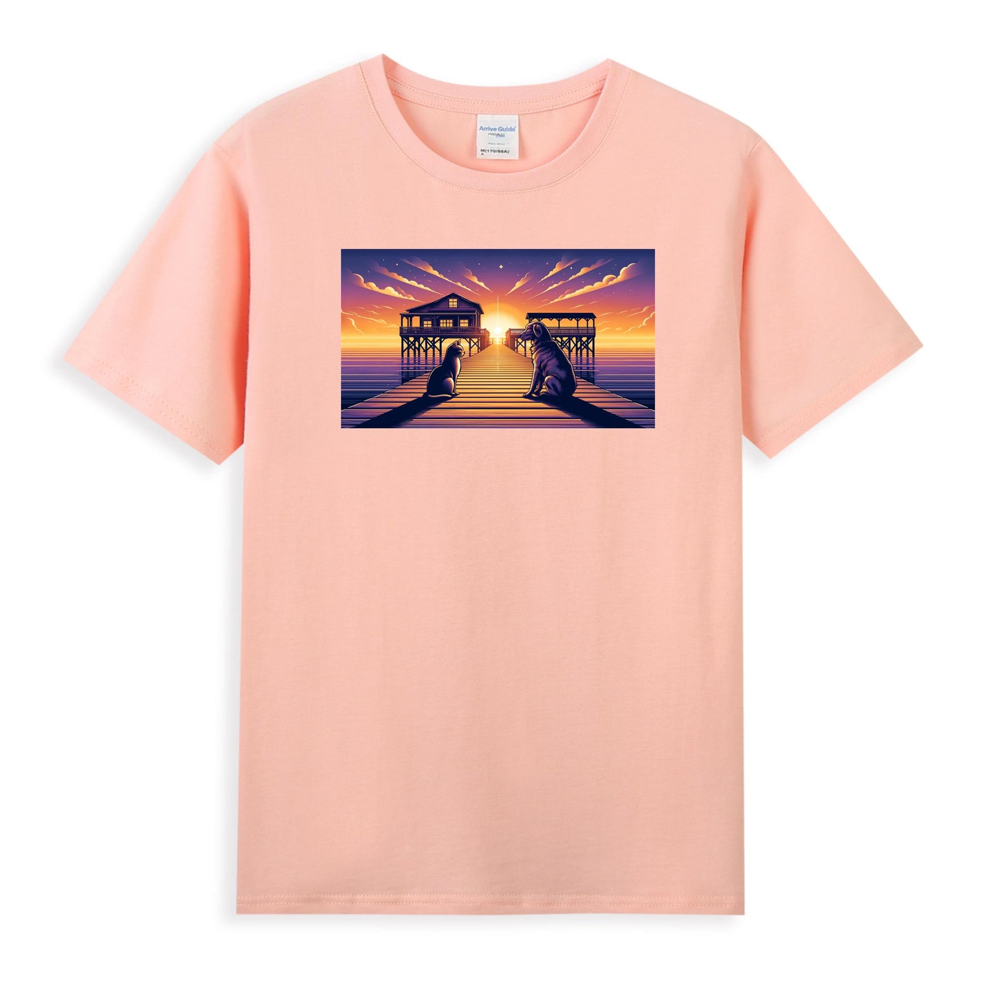 Serene Sunset Design Women’s Cotton T-shirt