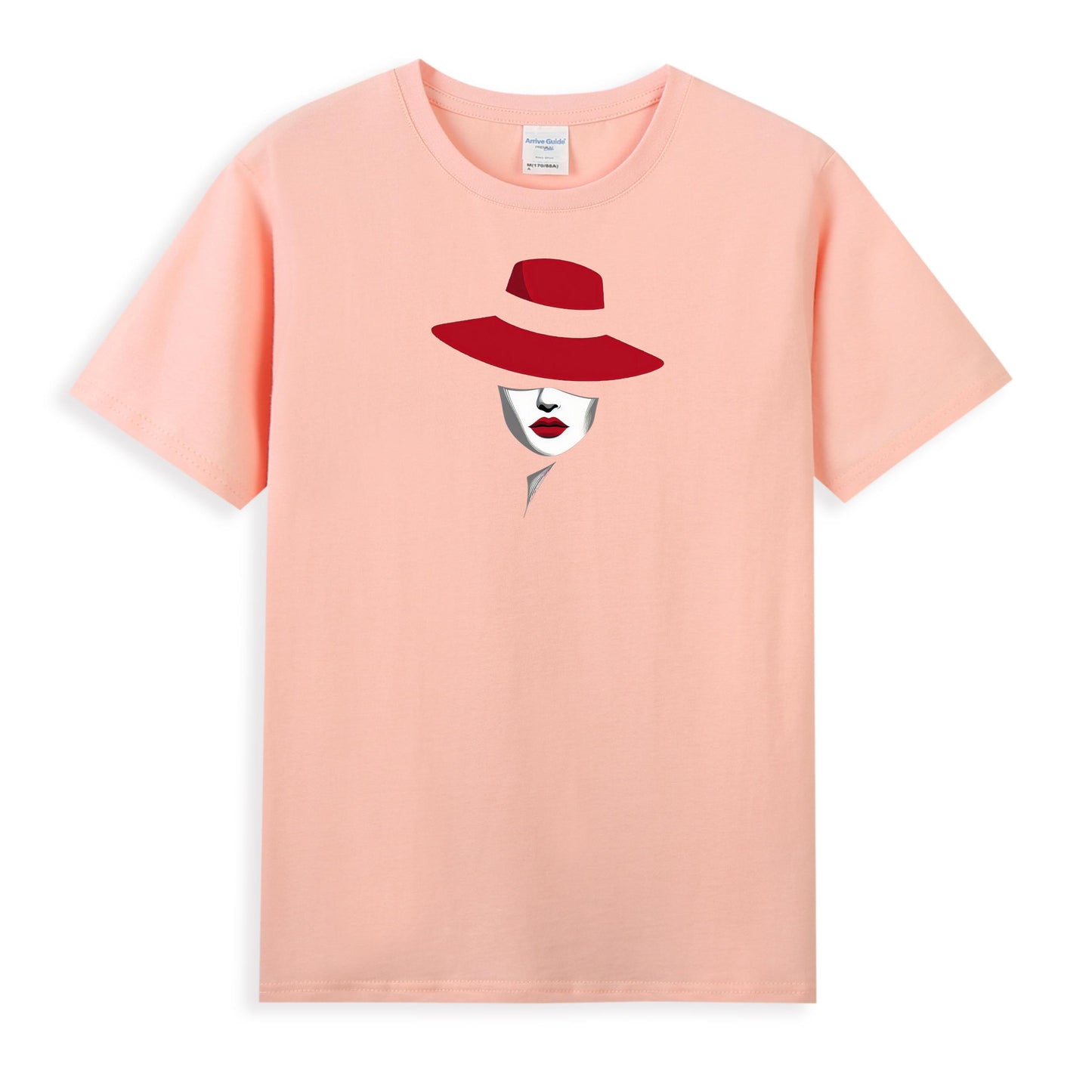 Chic Red Hat Women's Fashion Tee