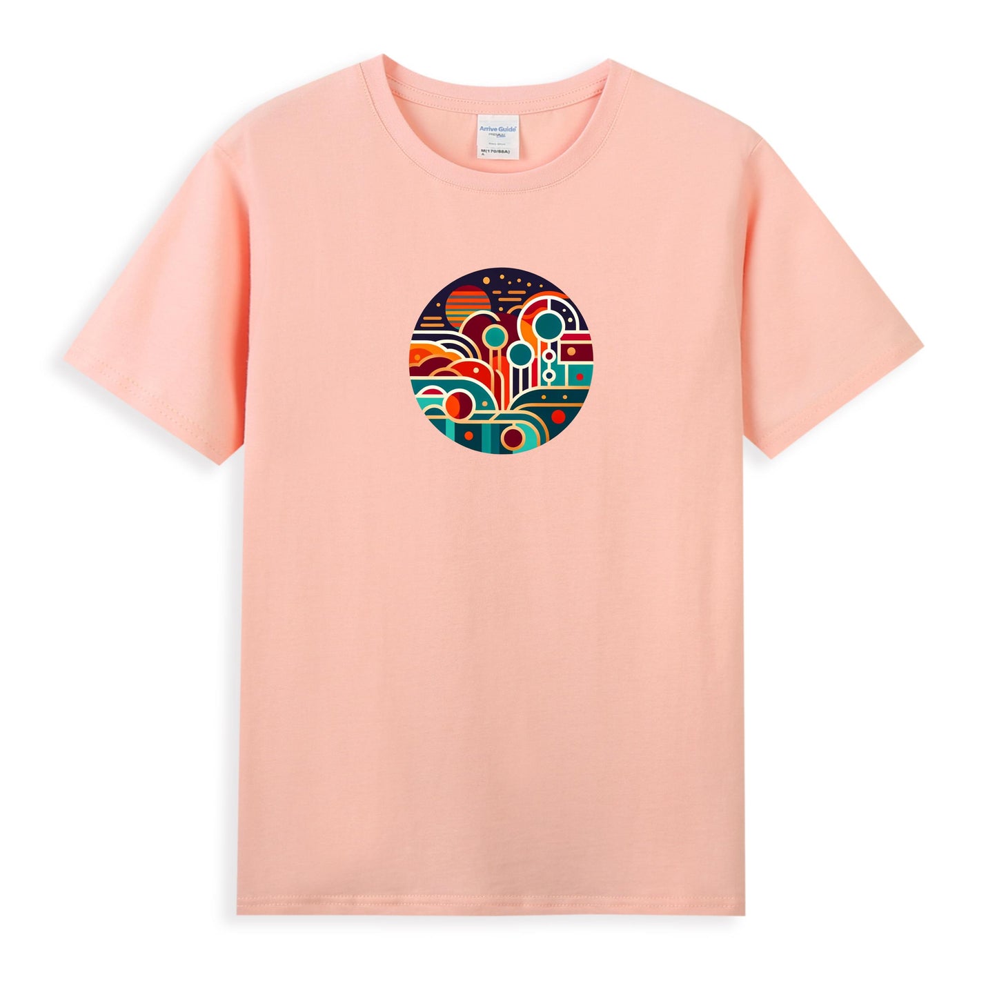 Women’s Artistic Expression Circle Tee in Cotton