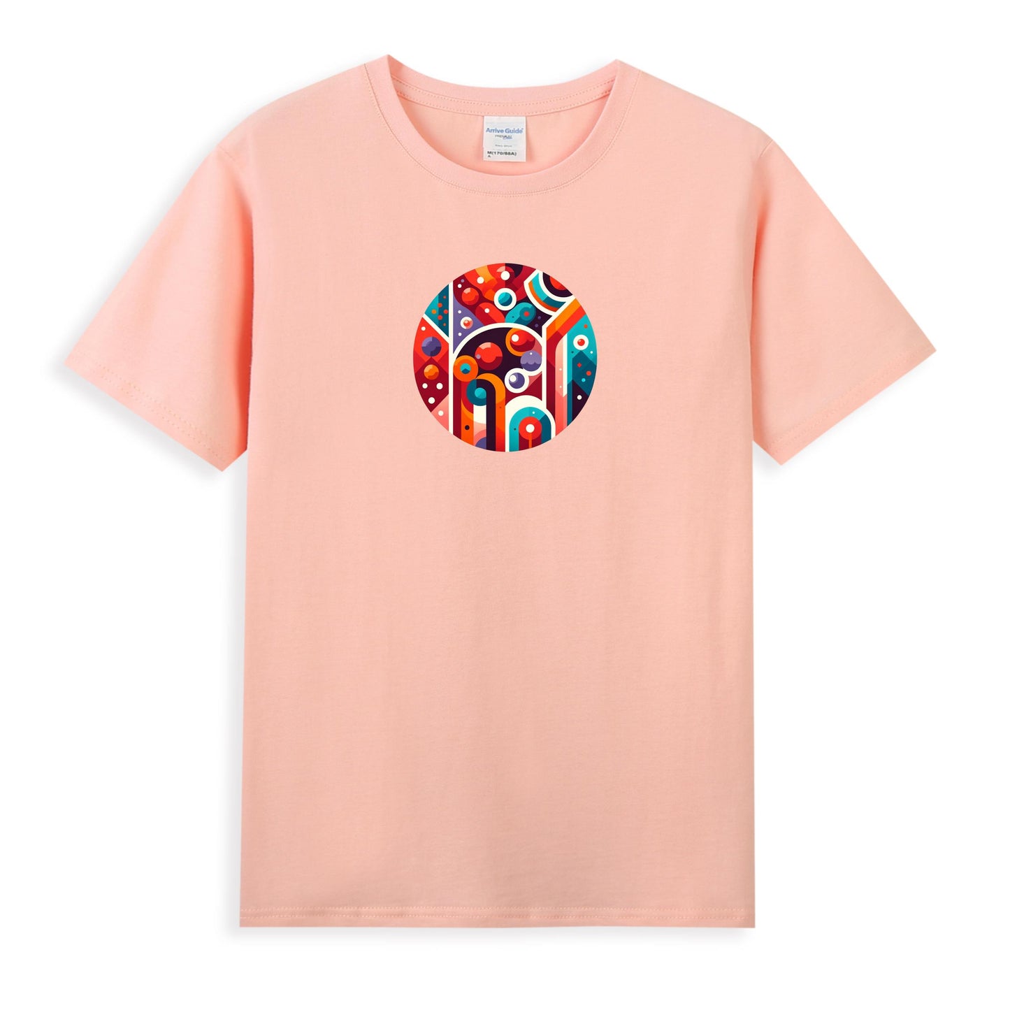 Abstract Circle Art Women’s 100% Premium Cotton T-Shirt