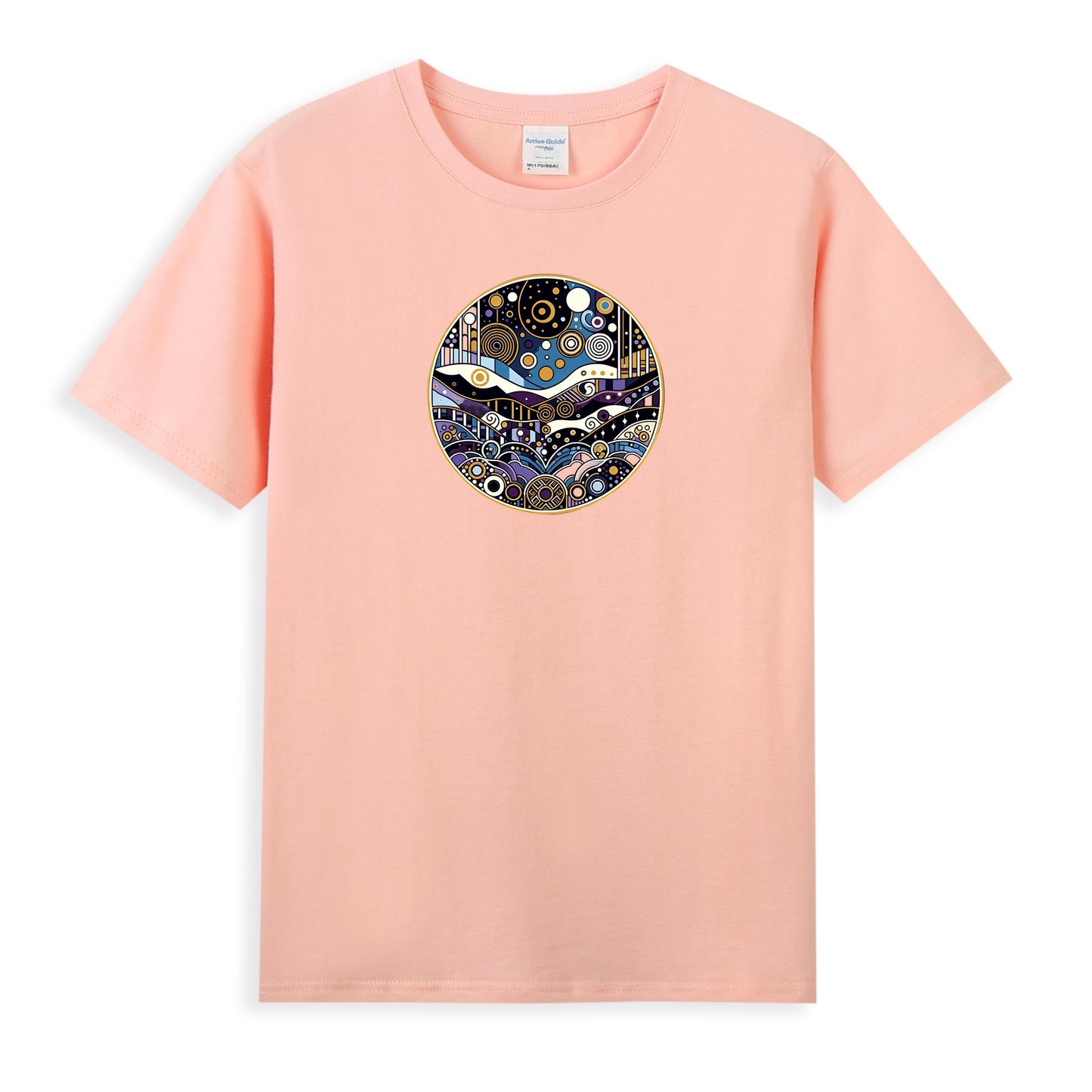 Cosmic Geometric Pattern Women's T-shirt