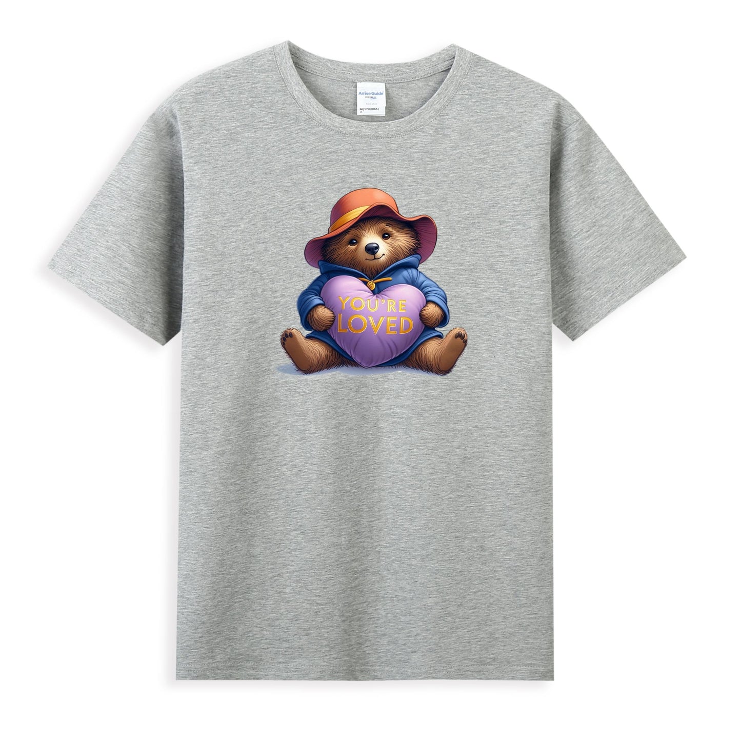 You're Loved Teddy Bear Premium Cotton Tee