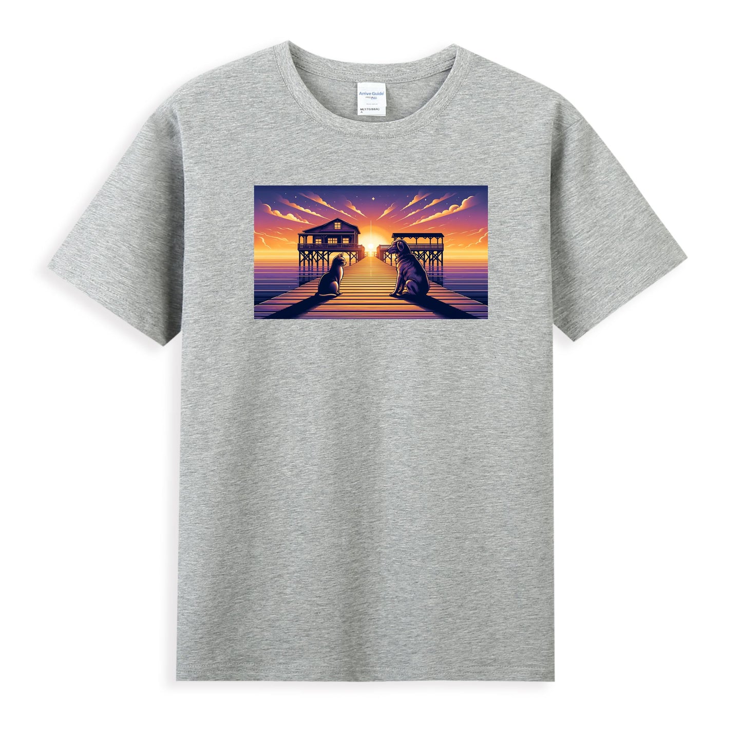 Serene Sunset Design Women’s Cotton T-shirt