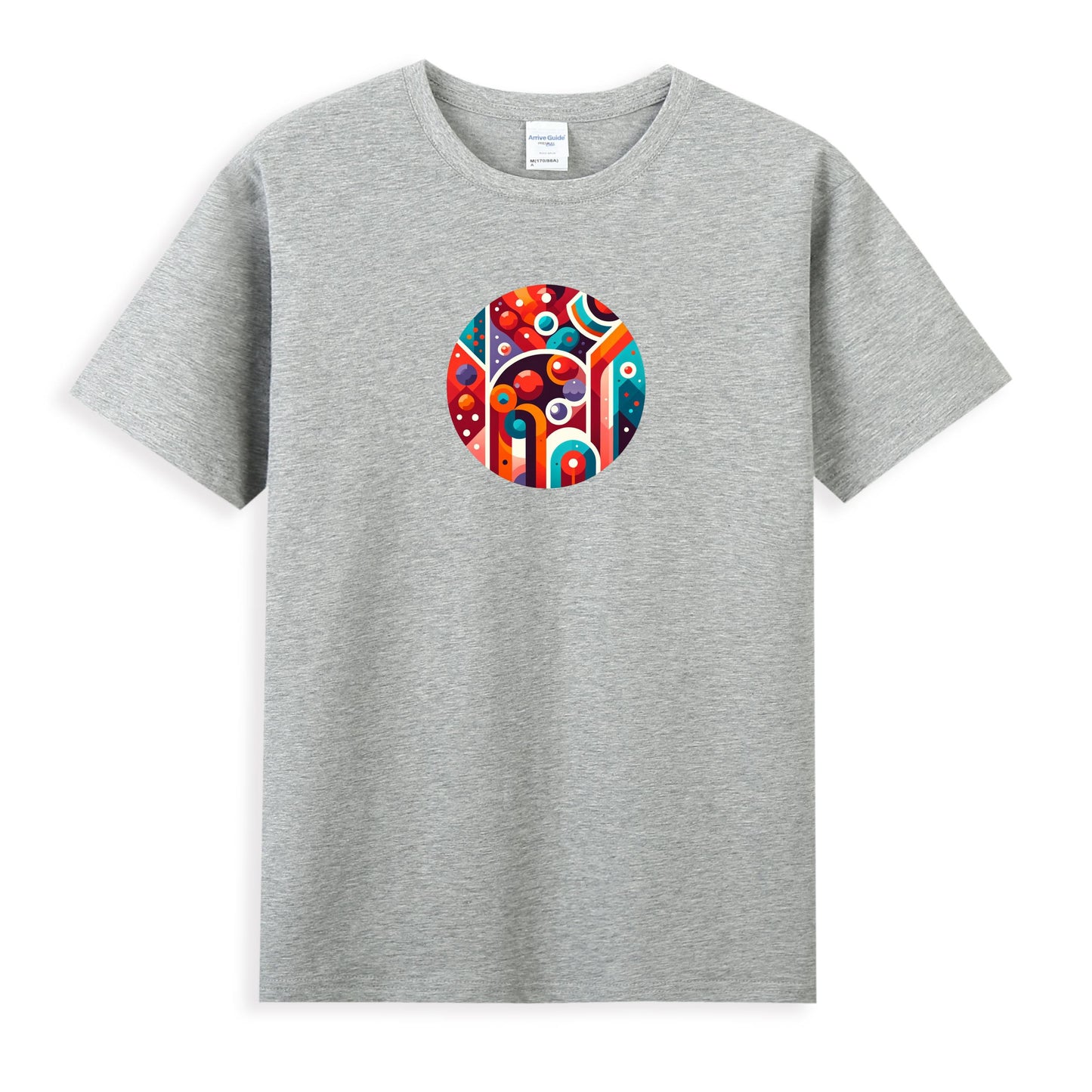 Abstract Circle Art Women’s 100% Premium Cotton T-Shirt