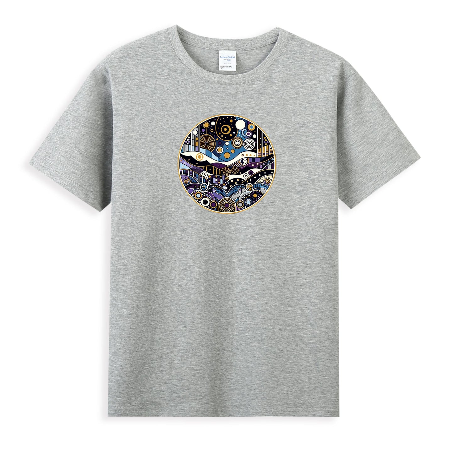 Cosmic Geometric Pattern Women's T-shirt