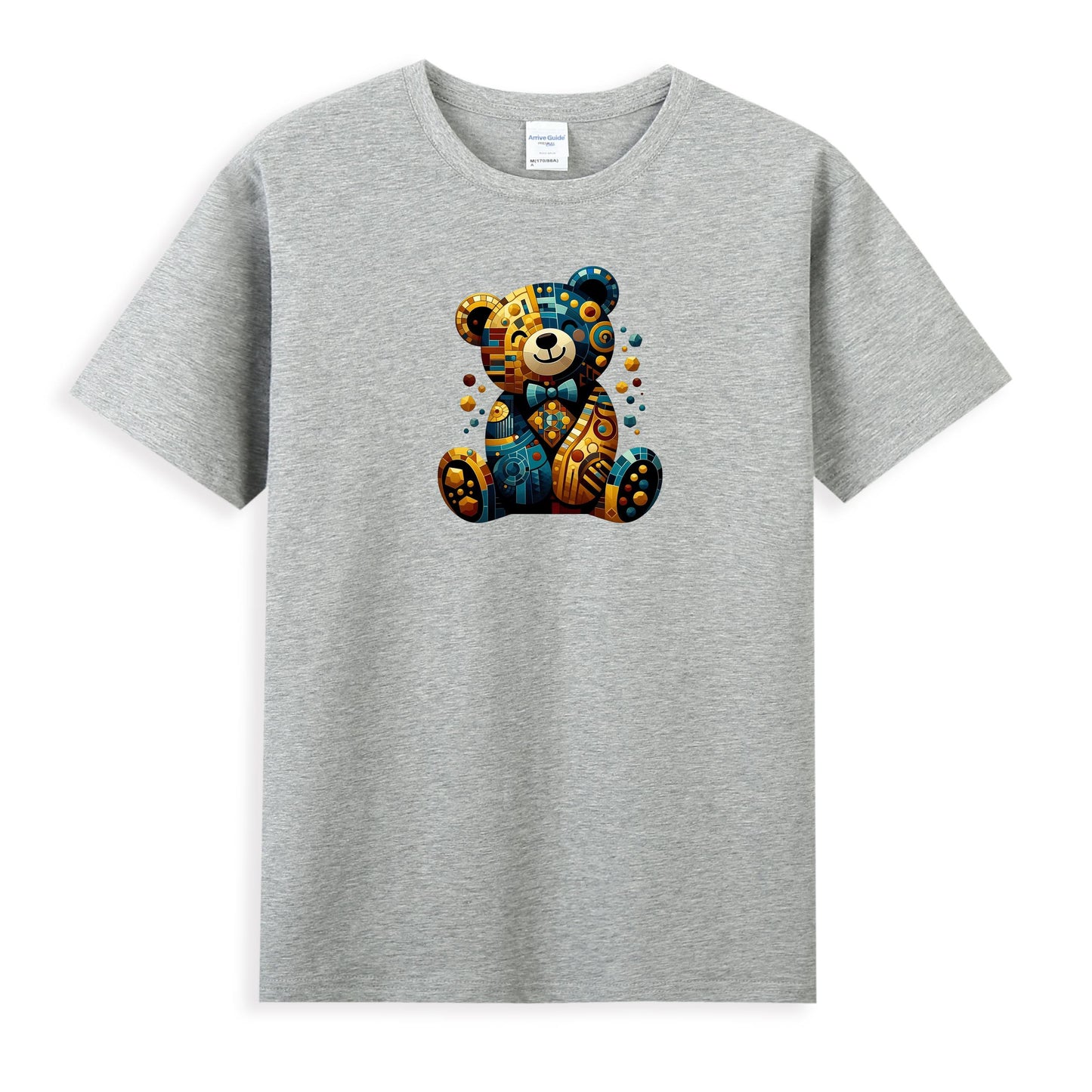 Geometric Bear Women’s T-Shirt in Premium Cotton