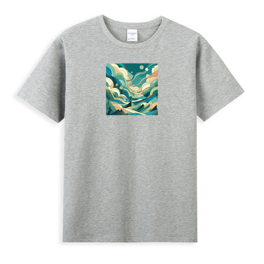 Modern Mountain Art Women’s Cotton T-shirt