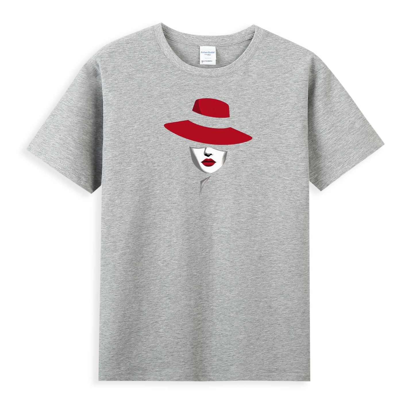 Chic Red Hat Women's Fashion Tee