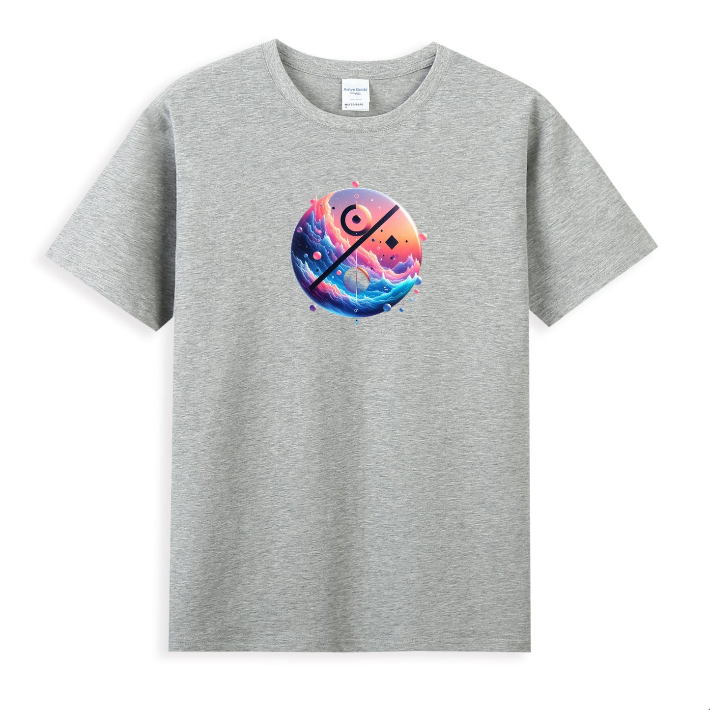 Cosmic Vibes Women’s Artistic Cotton T-shirt