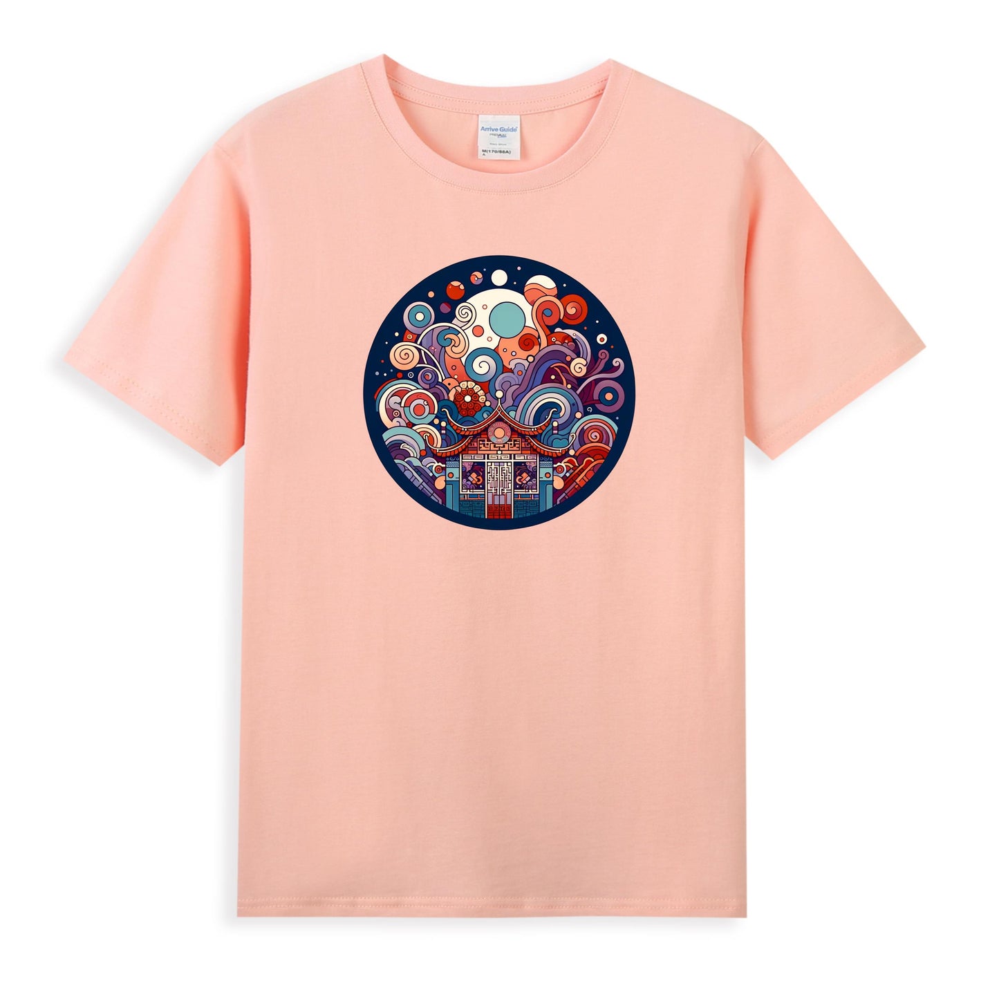 Mystical Temple Tee - Where Tradition Meets Imagination