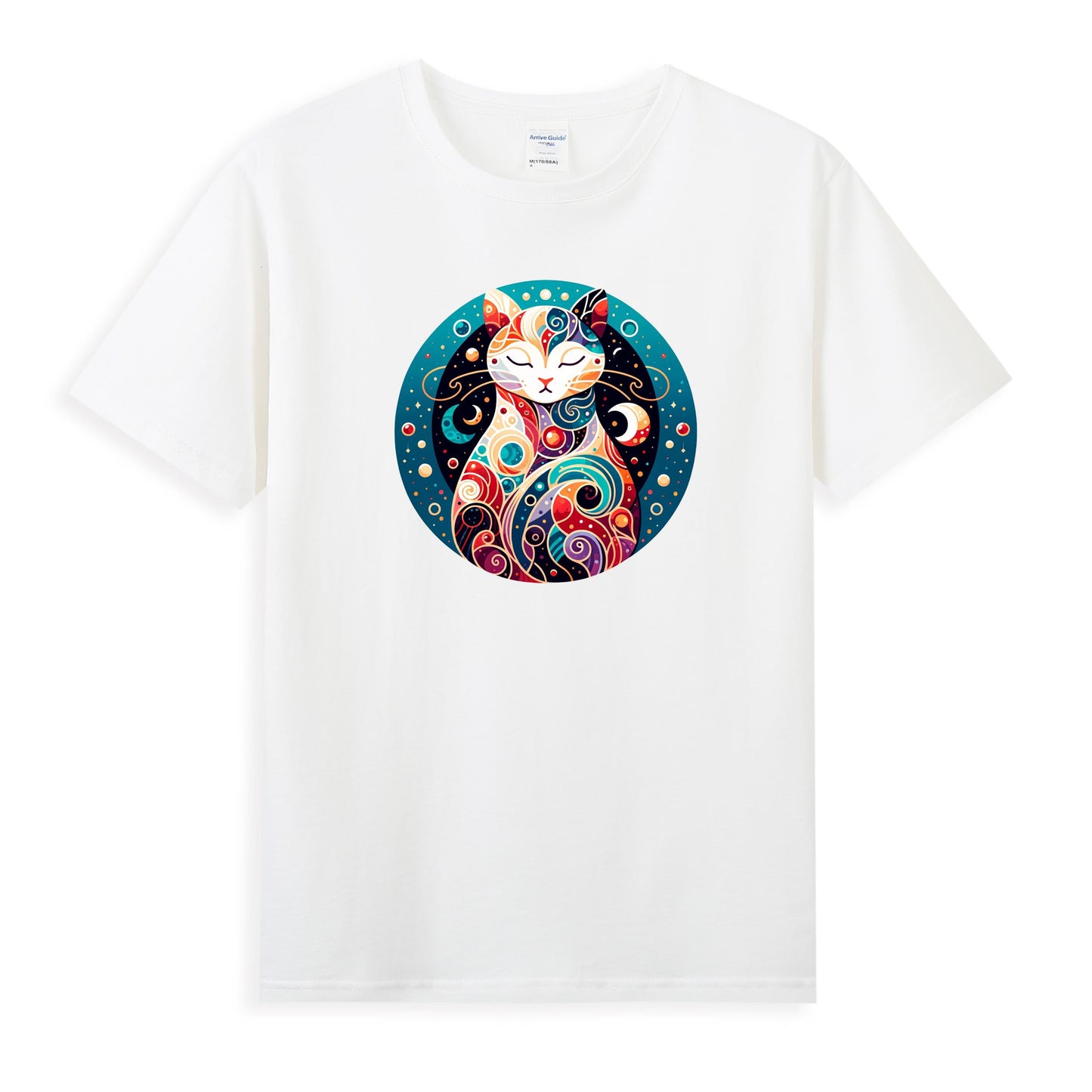 Artful Feline Women's Tee - Where Imagination Meets Style