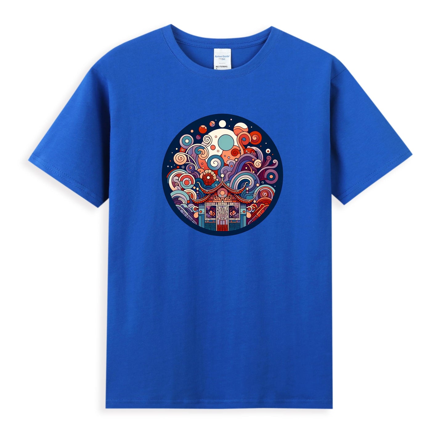 Mystical Temple Tee - Where Tradition Meets Imagination