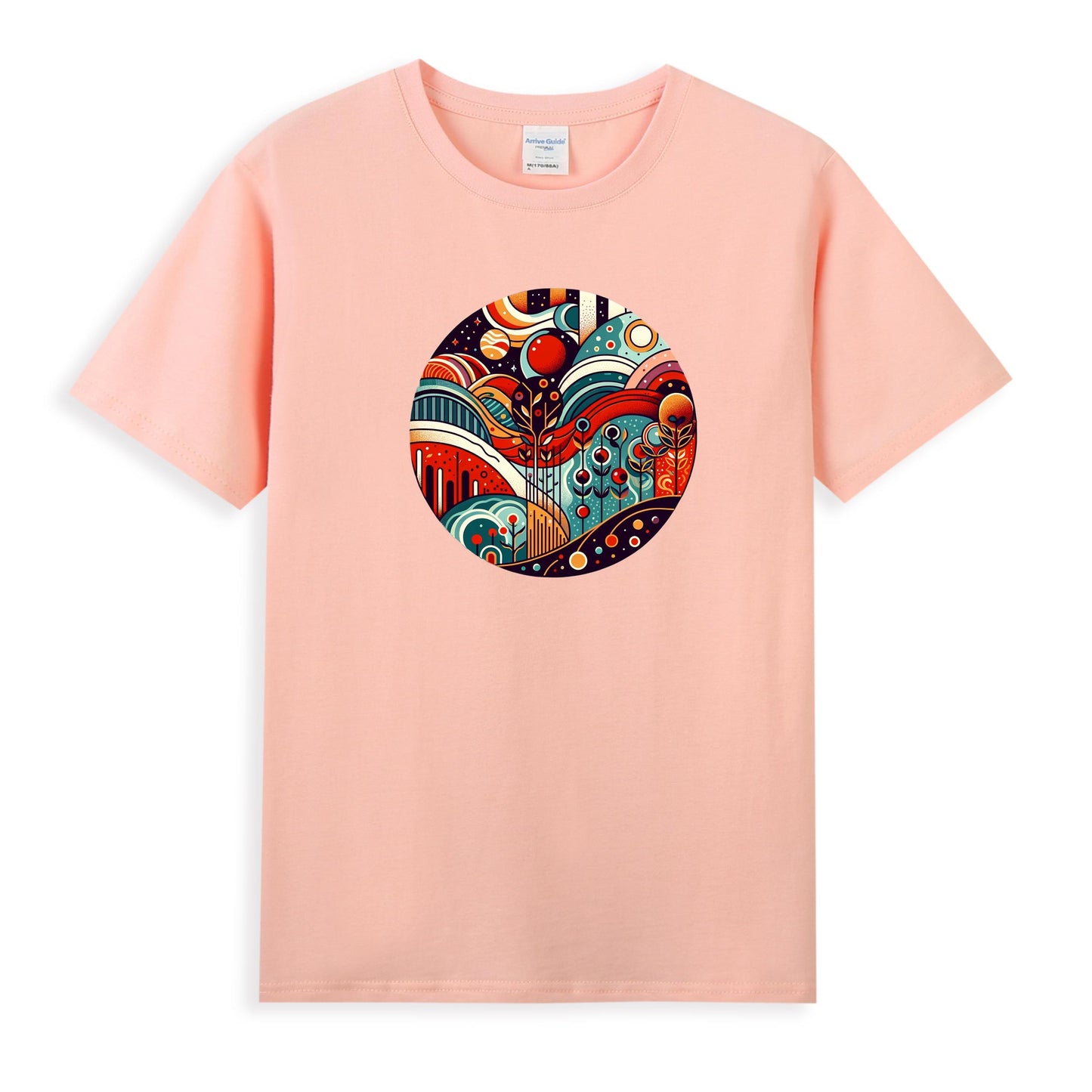 Floral Fantasy Women's Tee - Nature's Blooms in Vibrant Colors