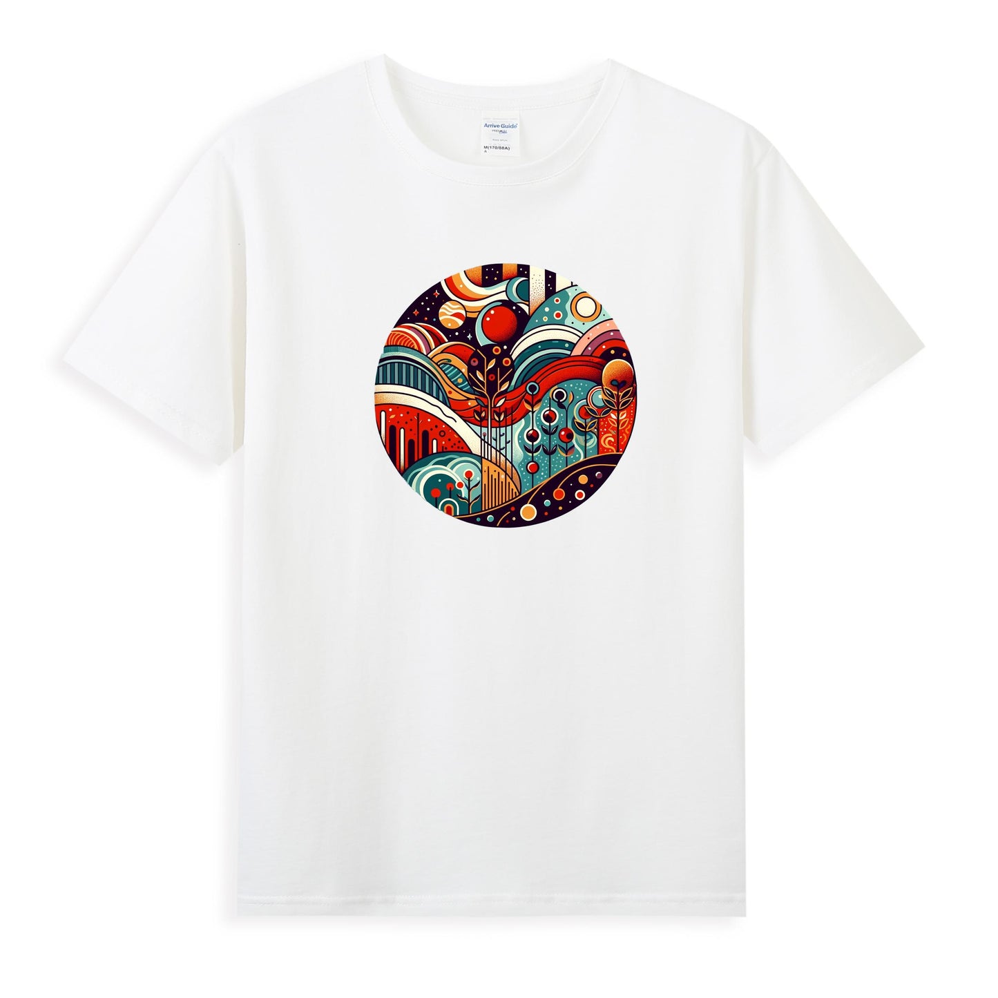 Floral Fantasy Women's Tee - Nature's Blooms in Vibrant Colors