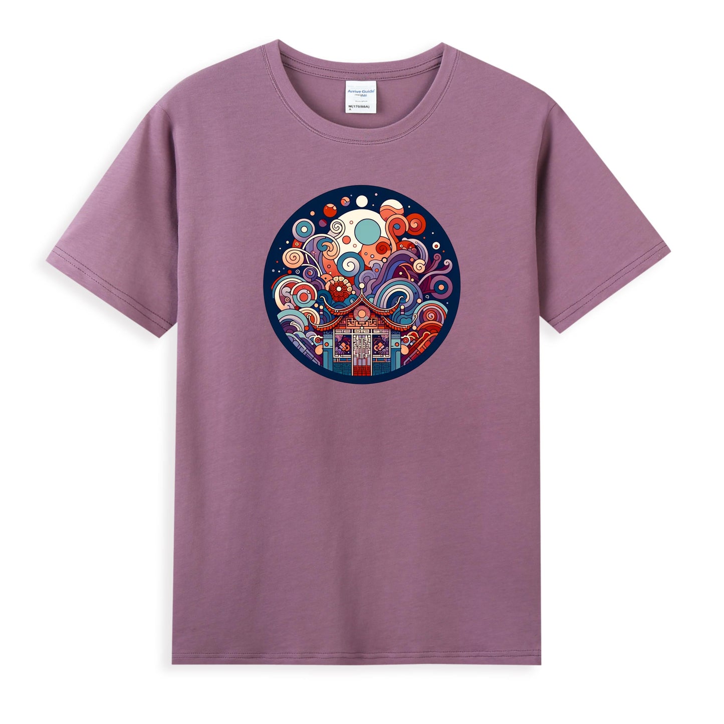 Mystical Temple Tee - Where Tradition Meets Imagination