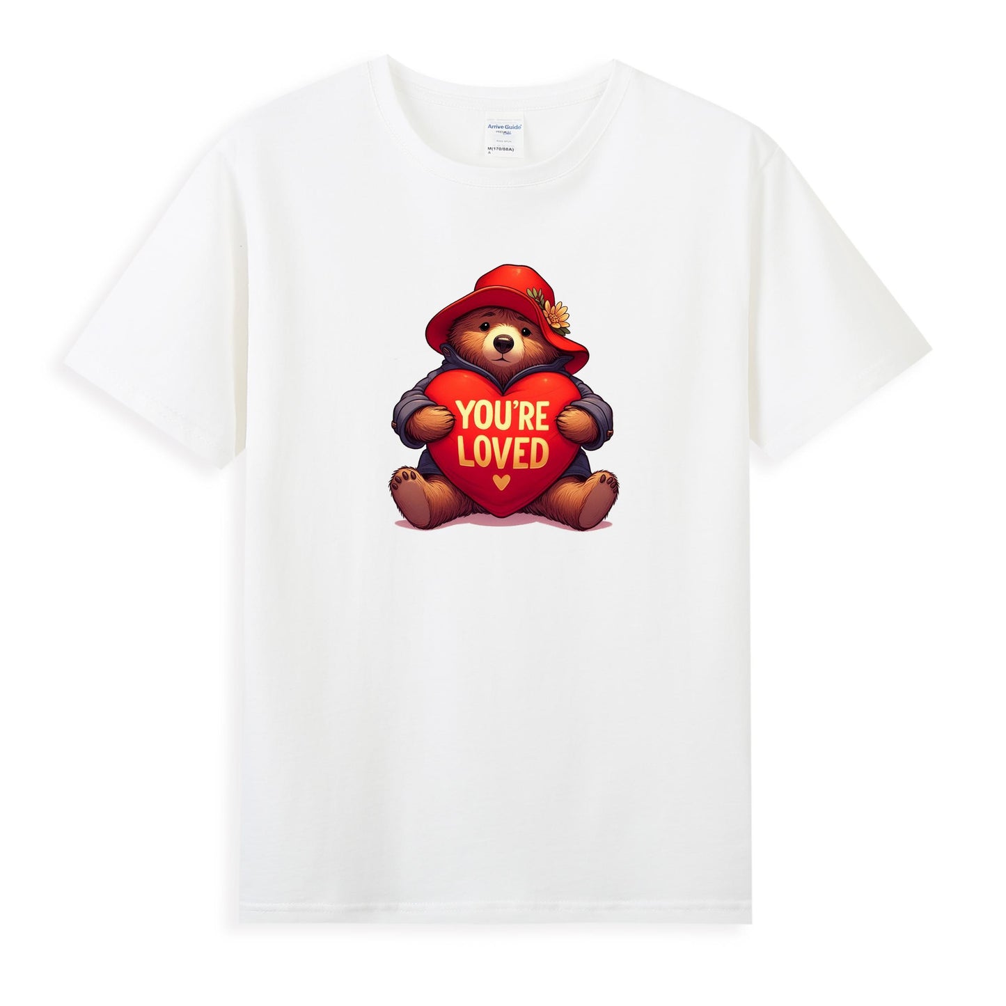 Adorable Teddy Bear Love Message Women's Tee