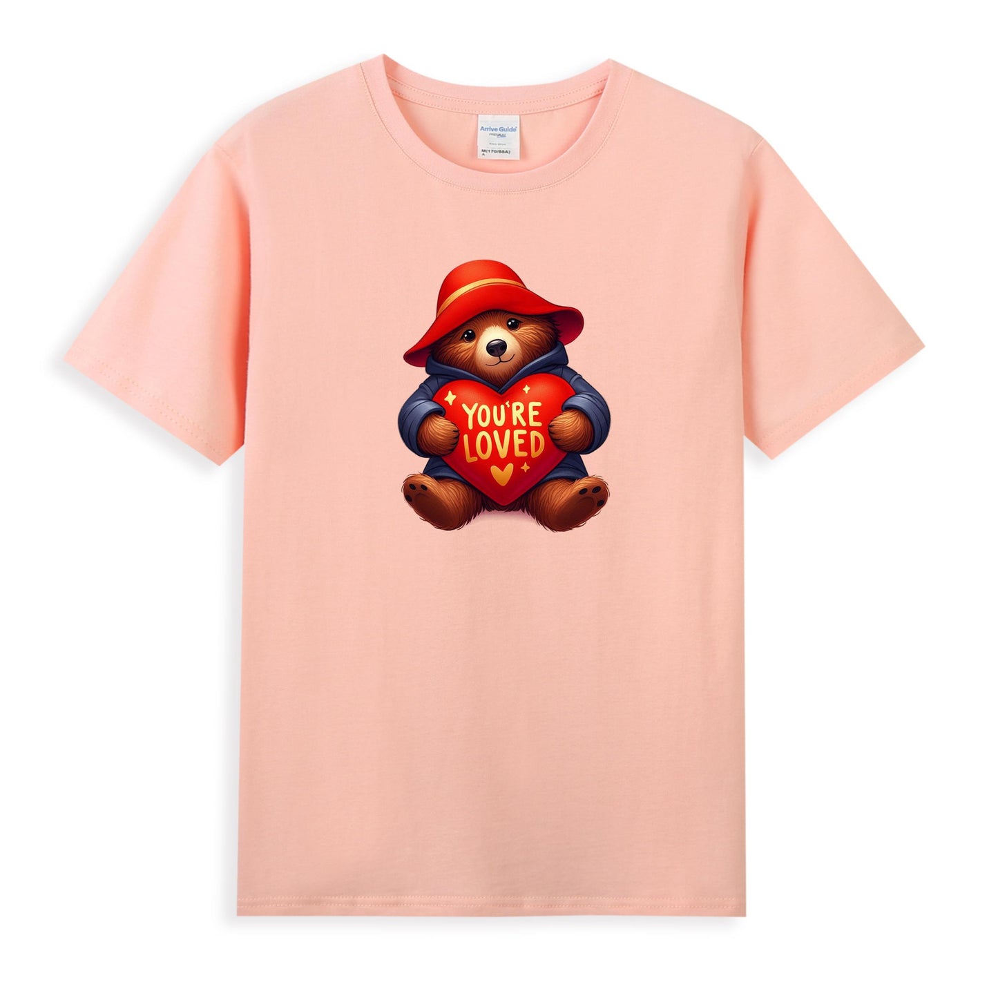 Teddy Bear Heartfelt Love Women's Cotton Tee