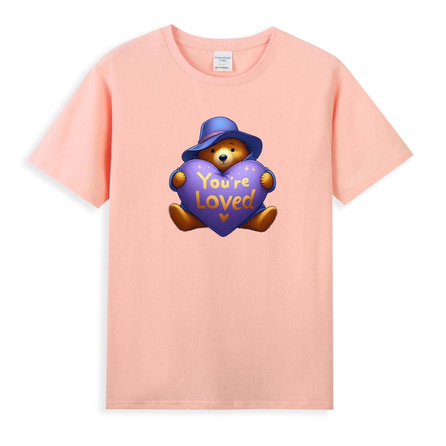 Cute Teddy Bear Love Heart Women's Premium Tee