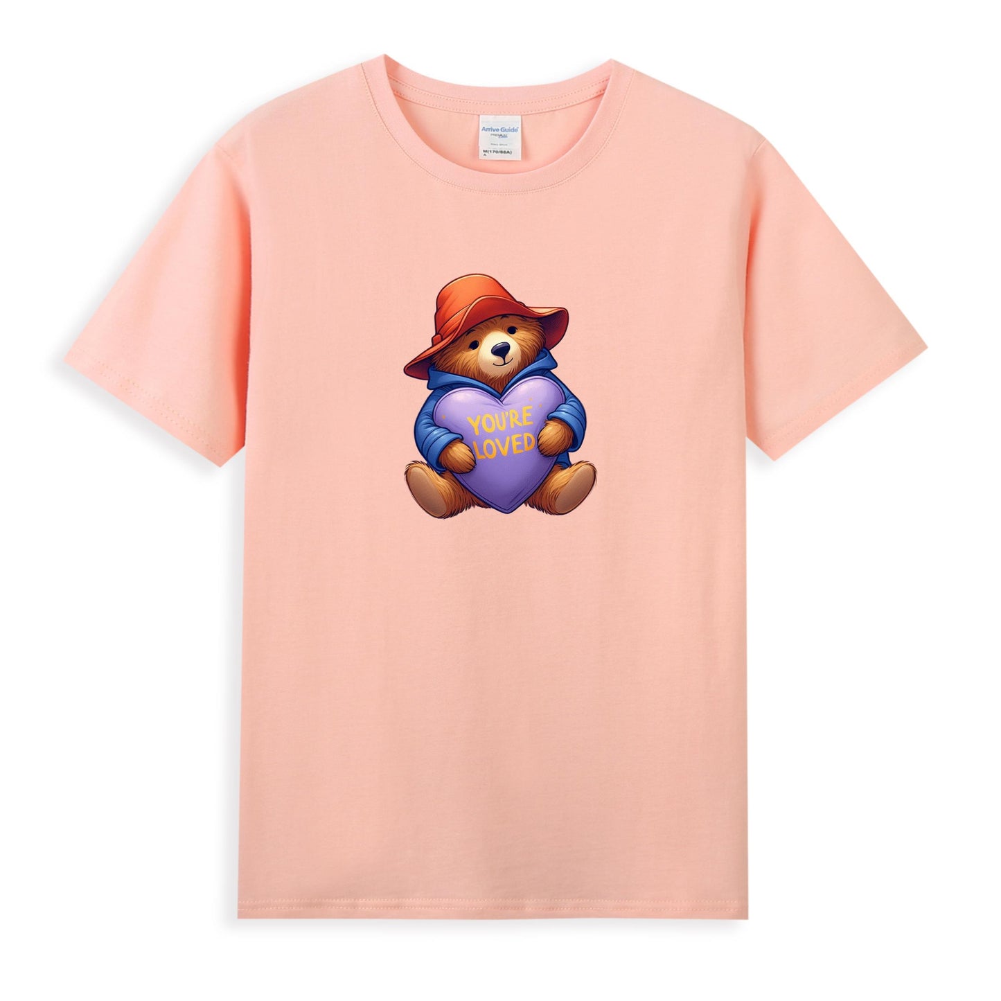 Heartfelt Teddy Bear Love Women's Premium Cotton Tee