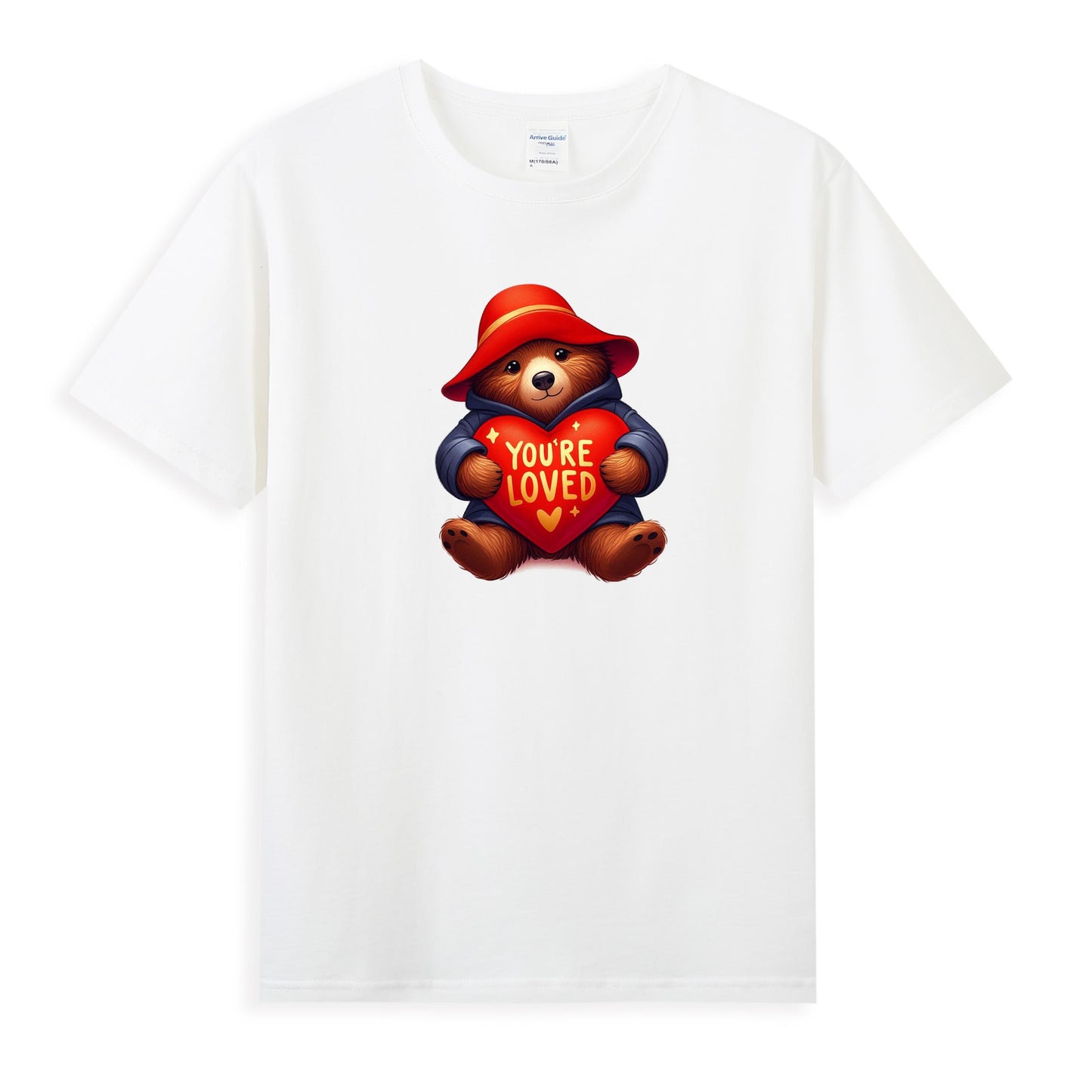 Teddy Bear Heartfelt Love Women's Cotton Tee