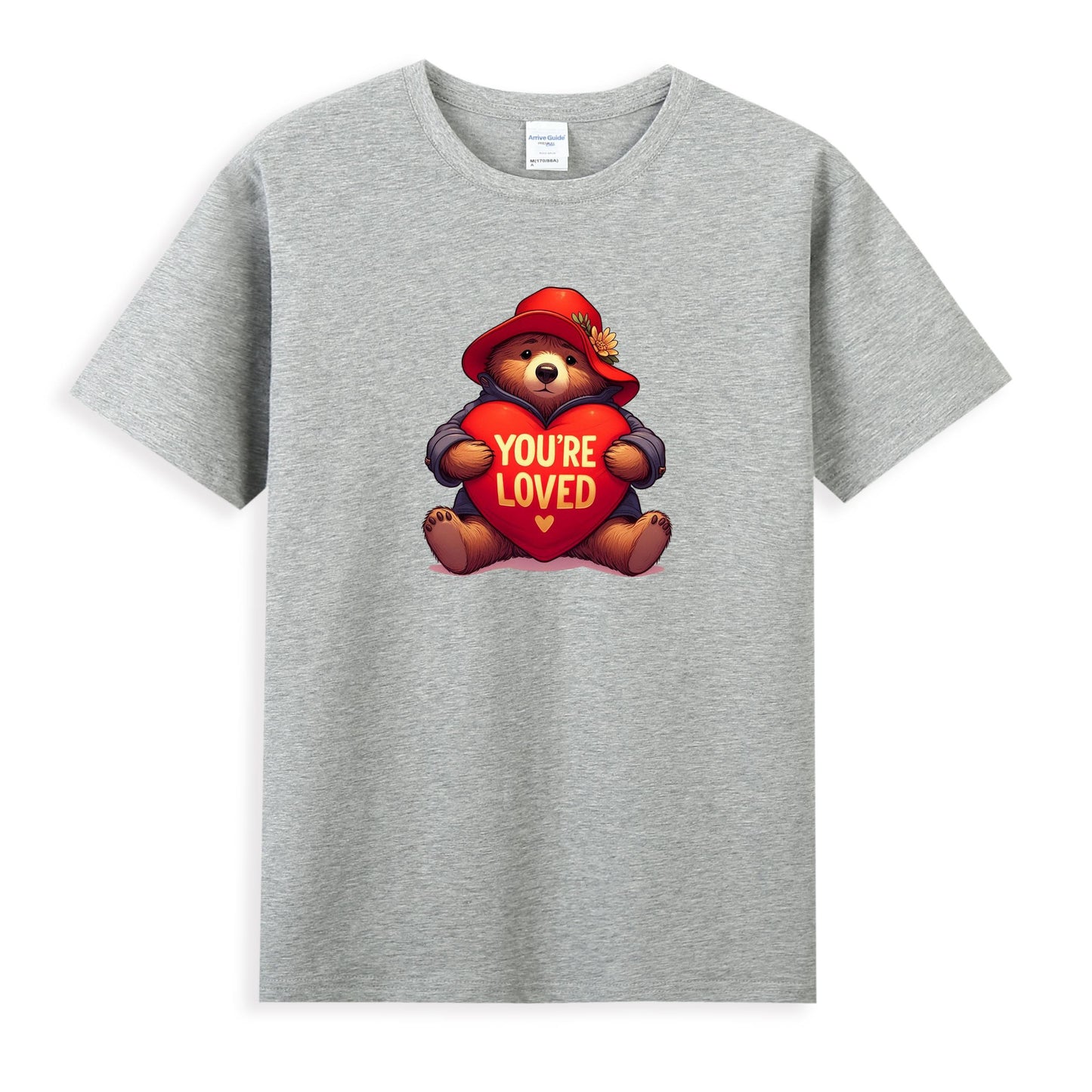 Adorable Teddy Bear Love Message Women's Tee