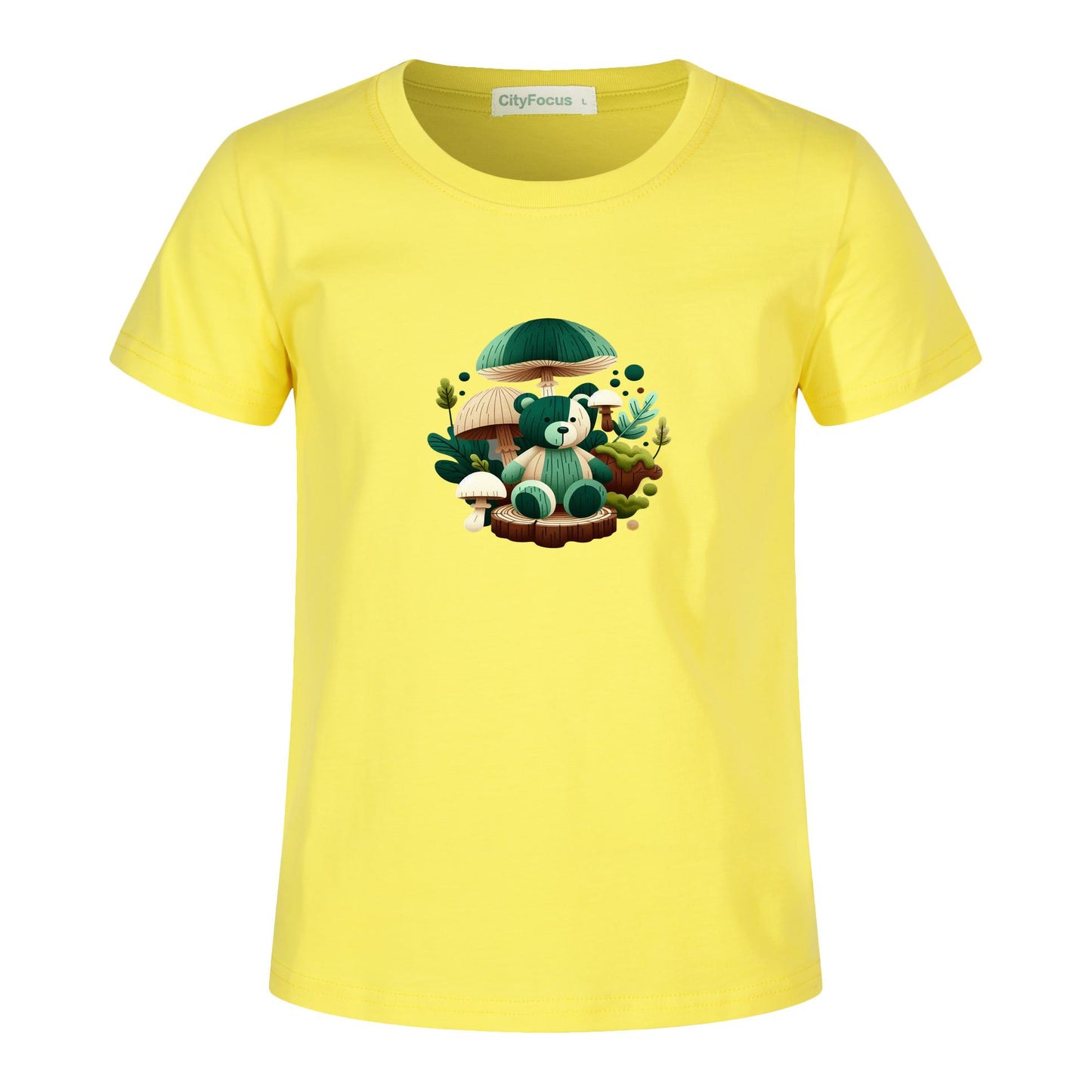 Adorable Forest Teddy Kids T-Shirt 100% cotton 2 - Cute and Comfortable