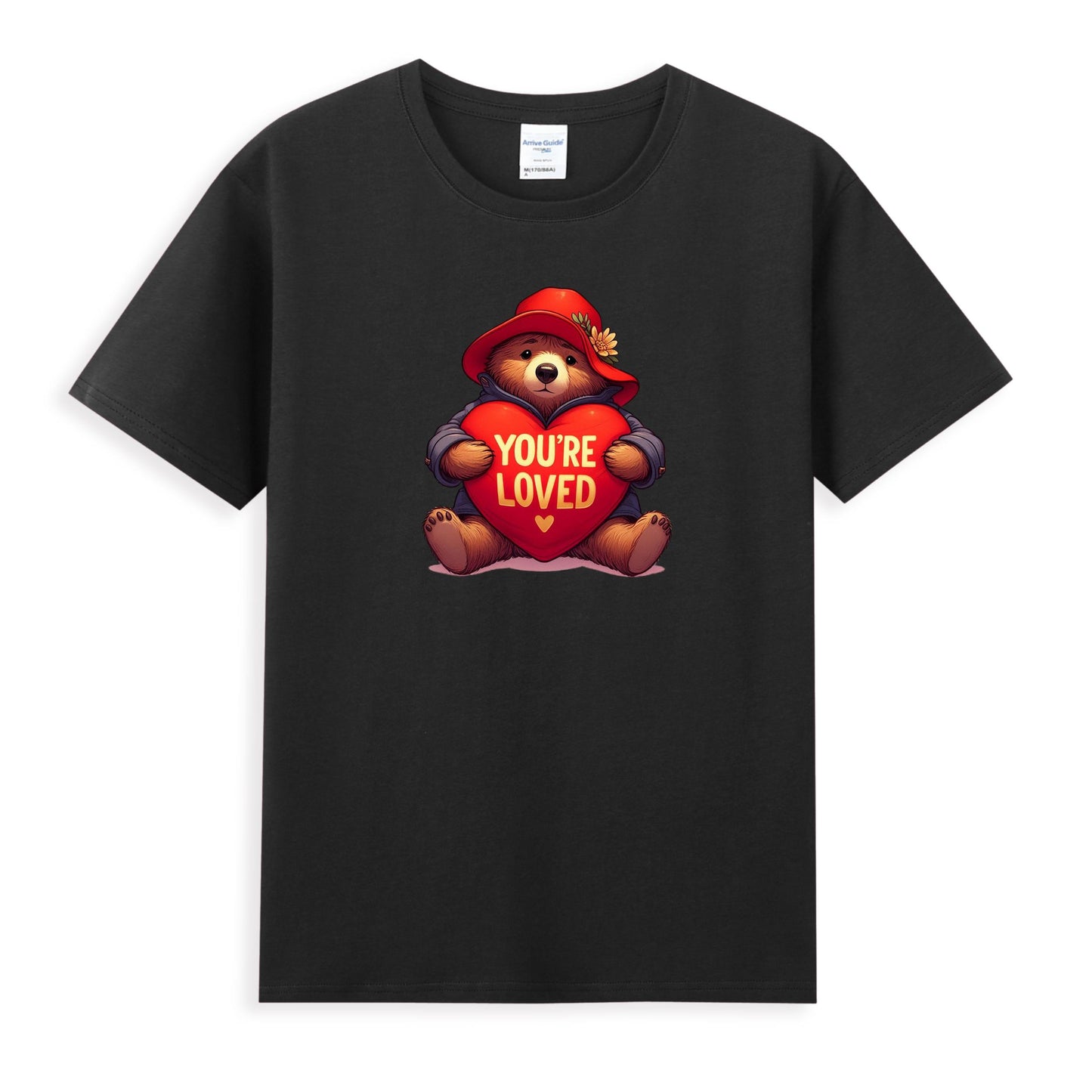 Adorable Teddy Bear Love Message Women's Tee