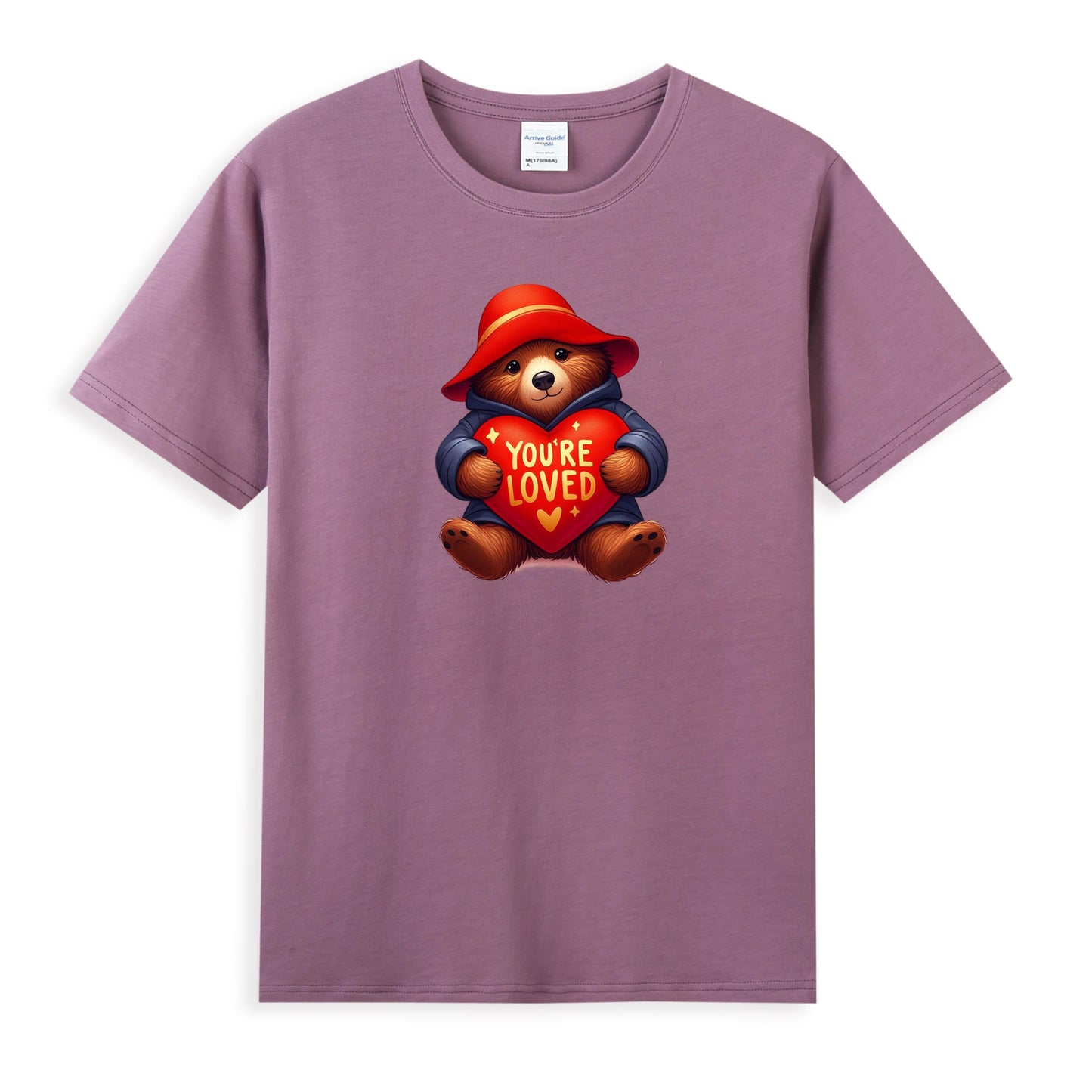 Teddy Bear Heartfelt Love Women's Cotton Tee