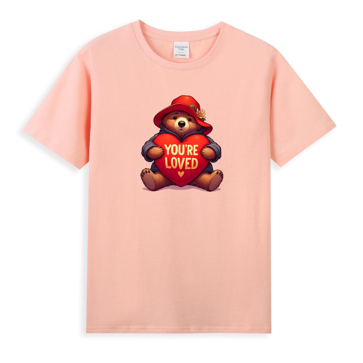 Adorable Teddy Bear Love Message Women's Tee