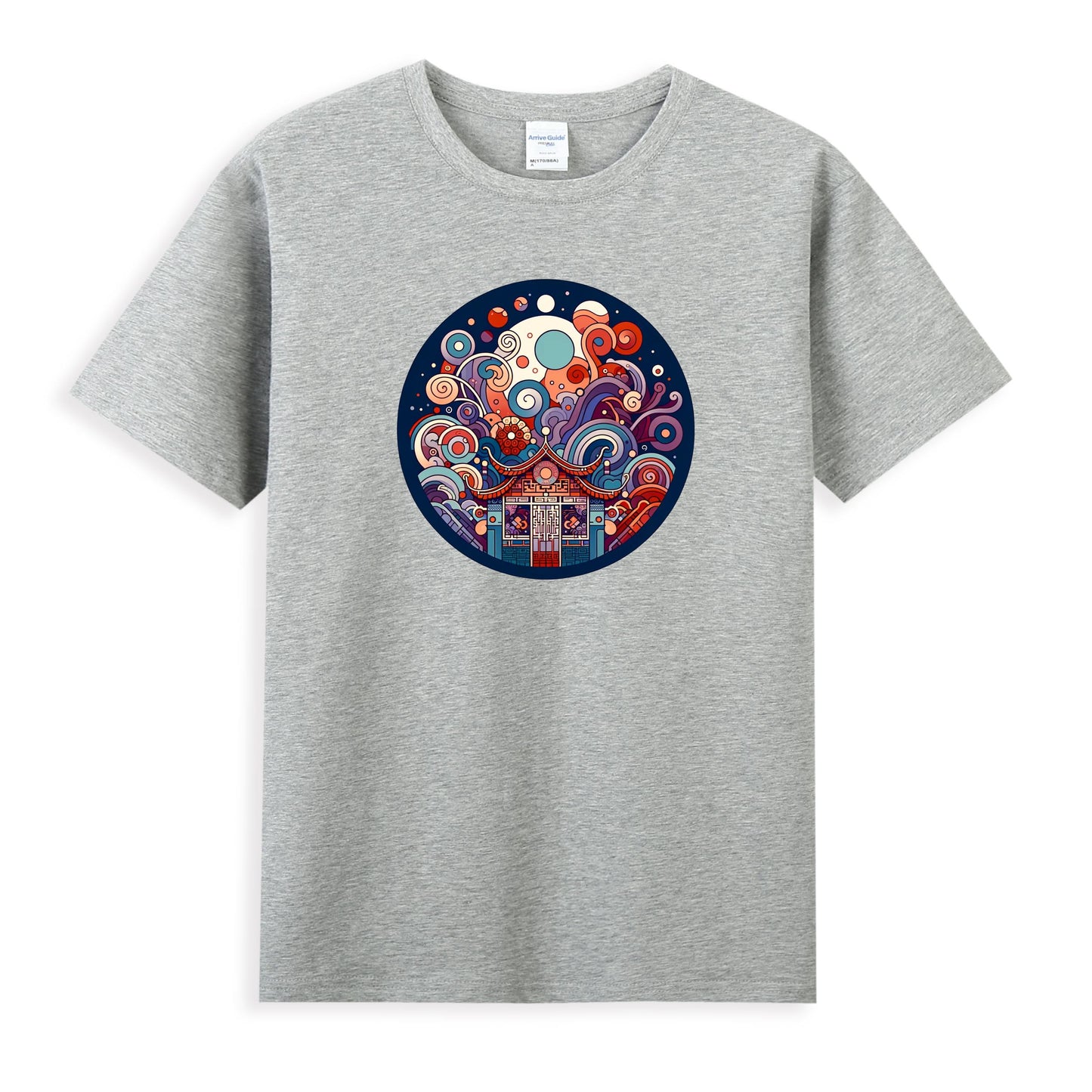 Mystical Temple Tee - Where Tradition Meets Imagination